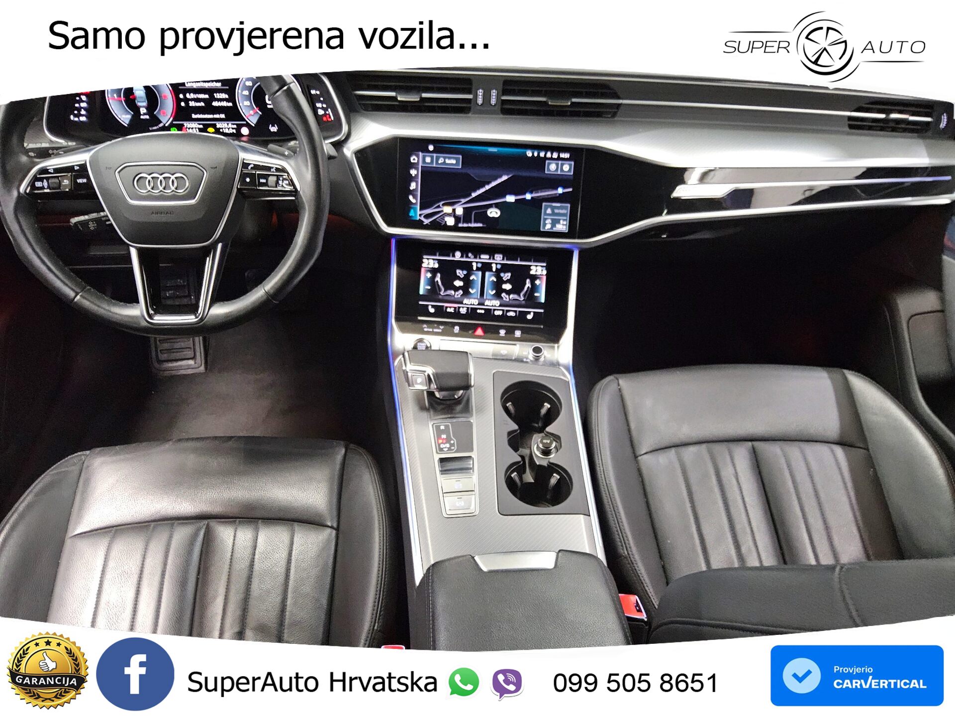 Audi A6 2.0 TDI S tronic 204 KS, LED+ACC+GR SJED+360+VIRT