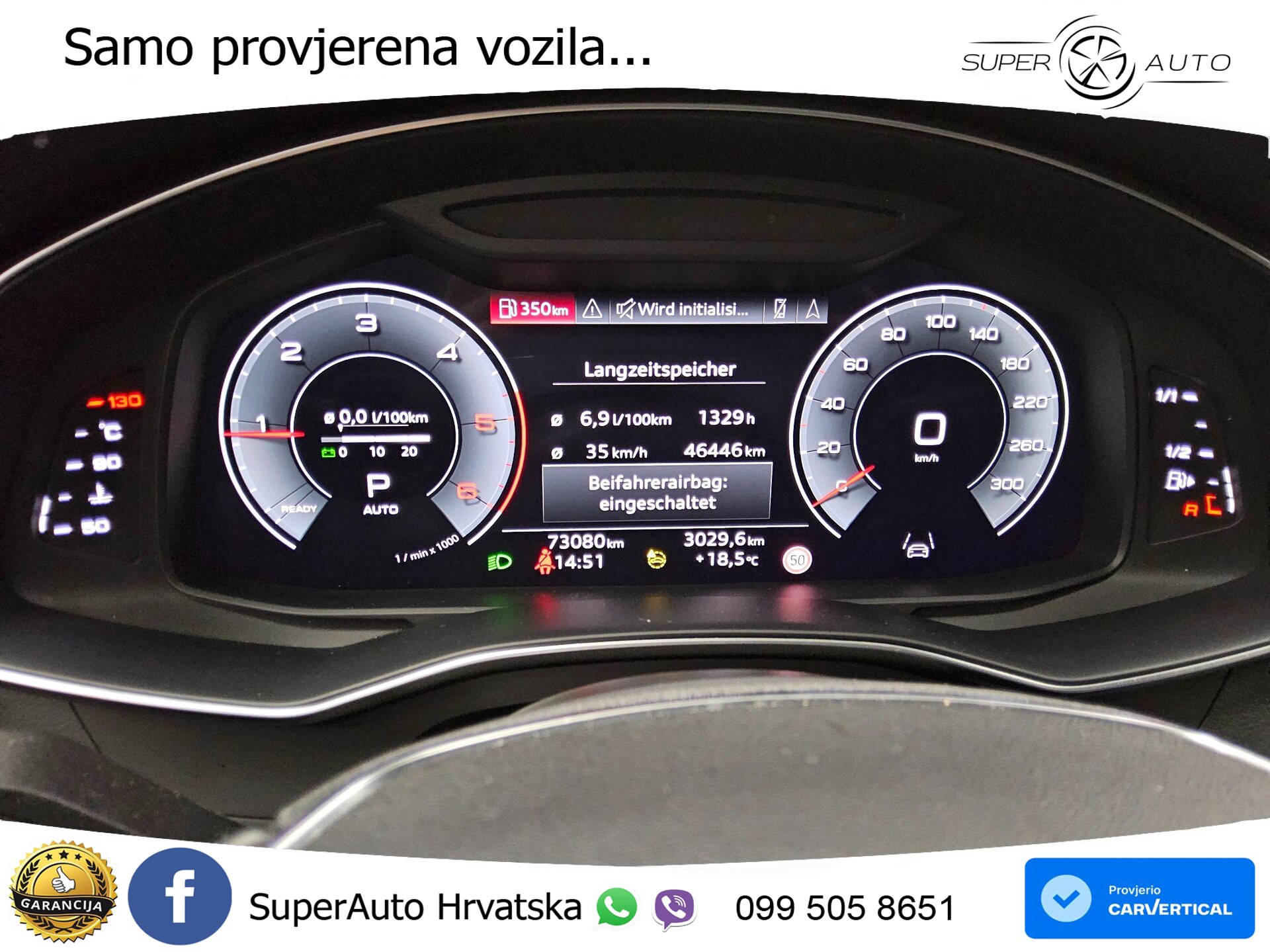 Audi A6 2.0 TDI S tronic 204 KS, LED+ACC+GR SJED+360+VIRT