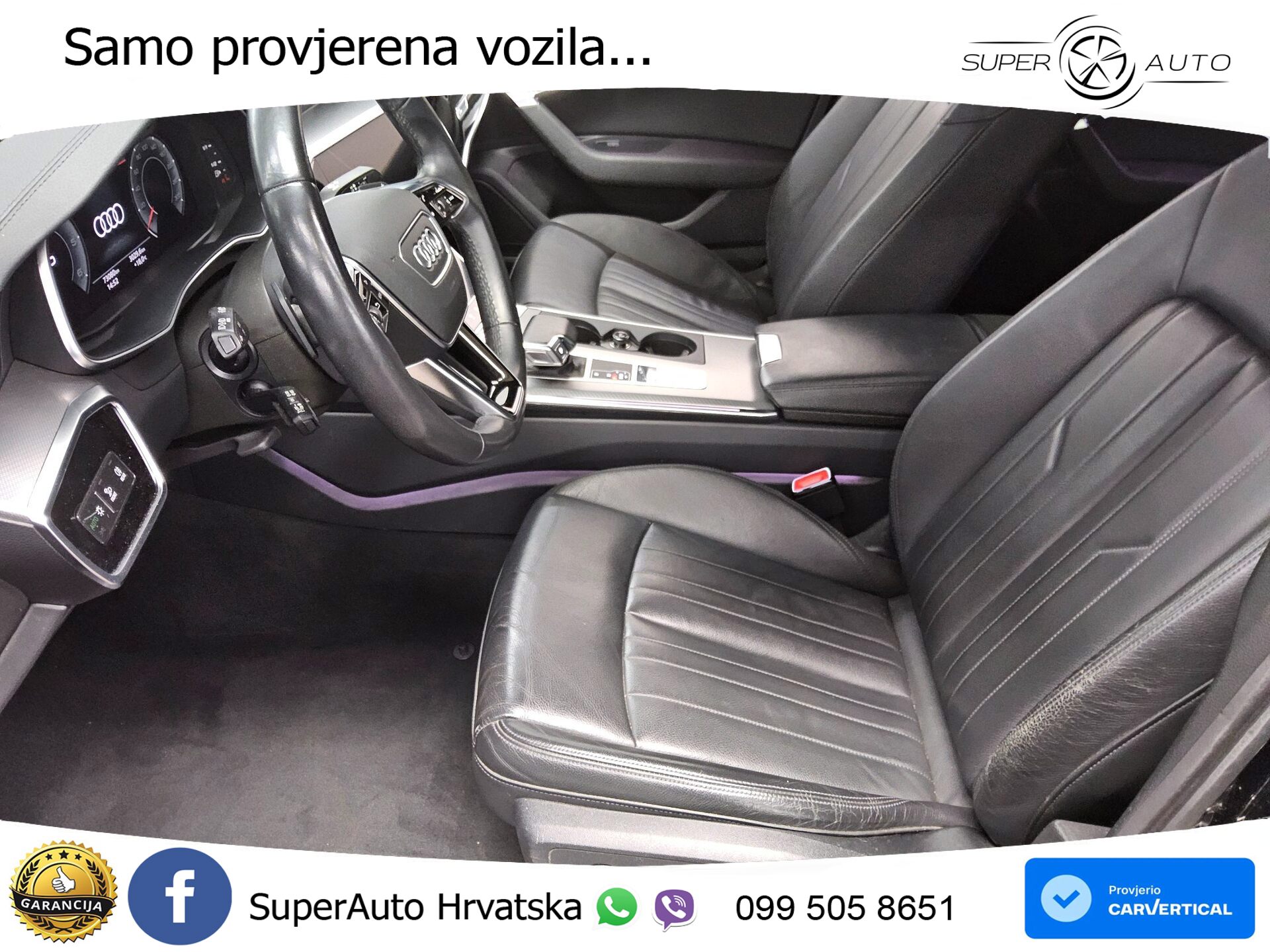 Audi A6 2.0 TDI S tronic 204 KS, LED+ACC+GR SJED+360+VIRT