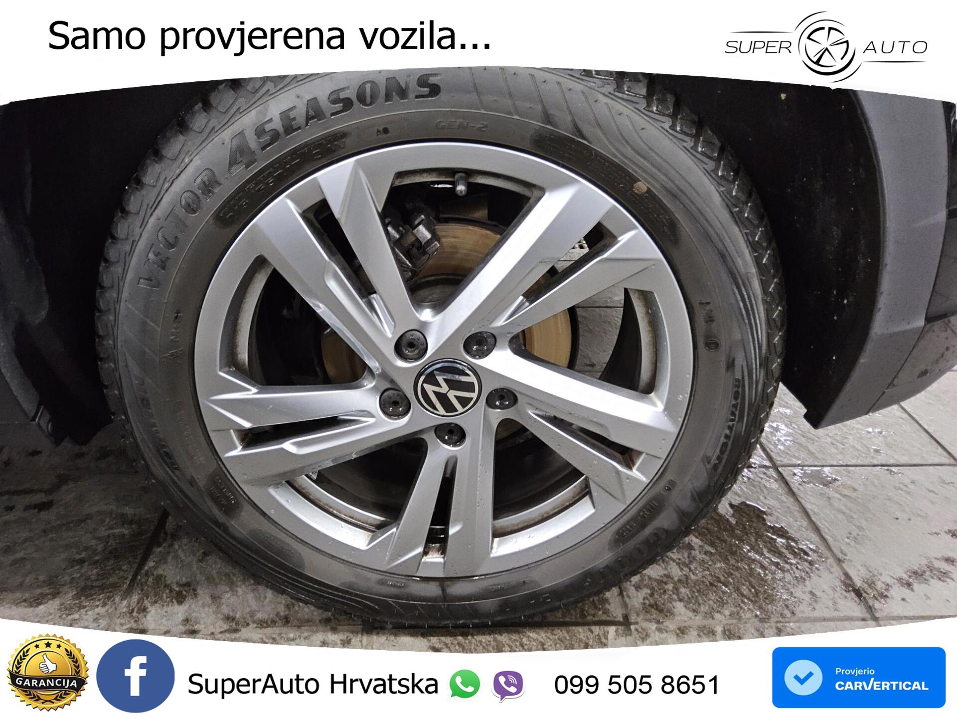 VW T-Roc 1.0 TSI R Line 116 KS, LED+ACC+GR SJED+KAM+PDC+VIRT