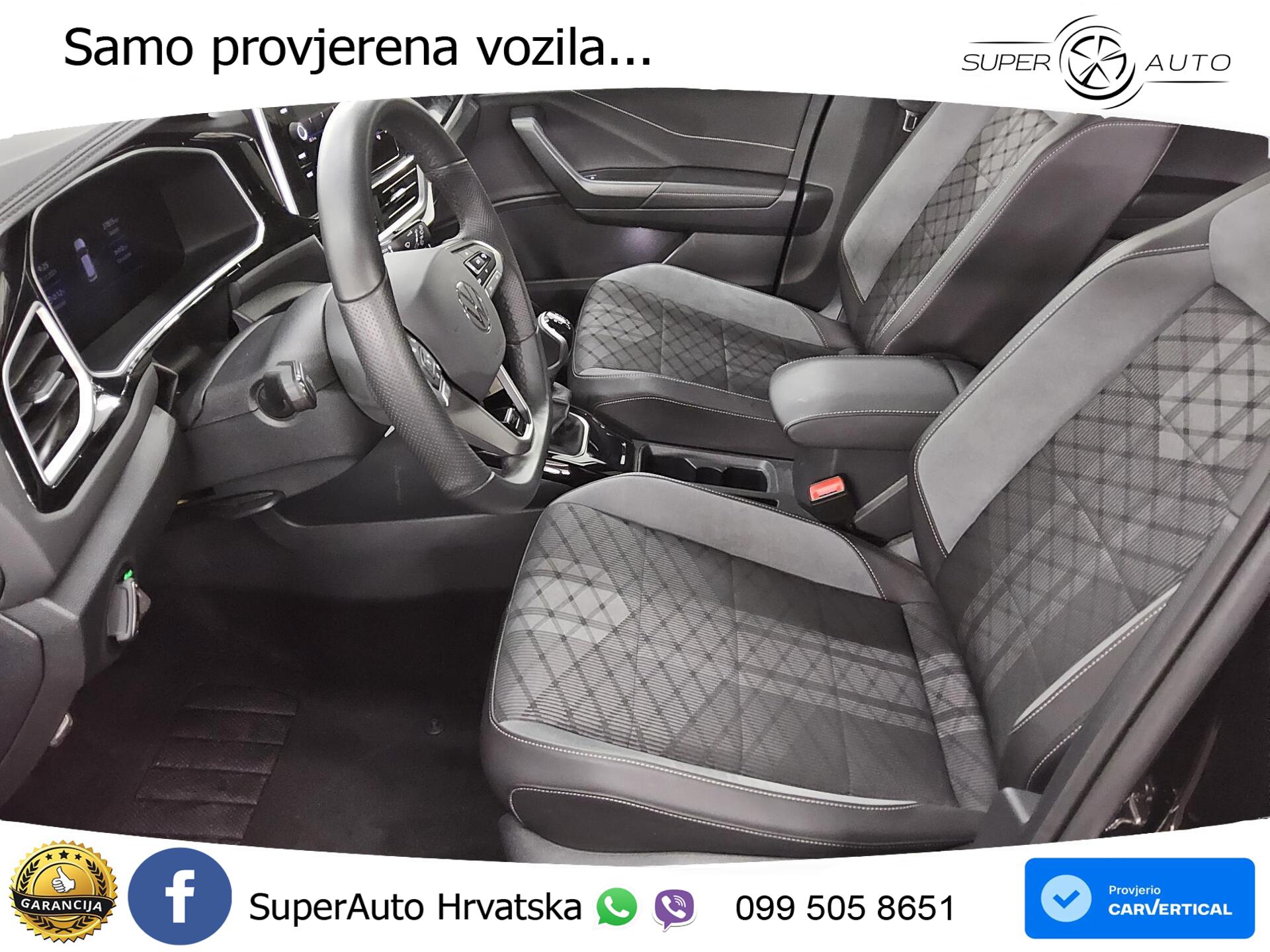 VW T-Roc 1.0 TSI R Line 116 KS, LED+ACC+GR SJED+KAM+PDC+VIRT