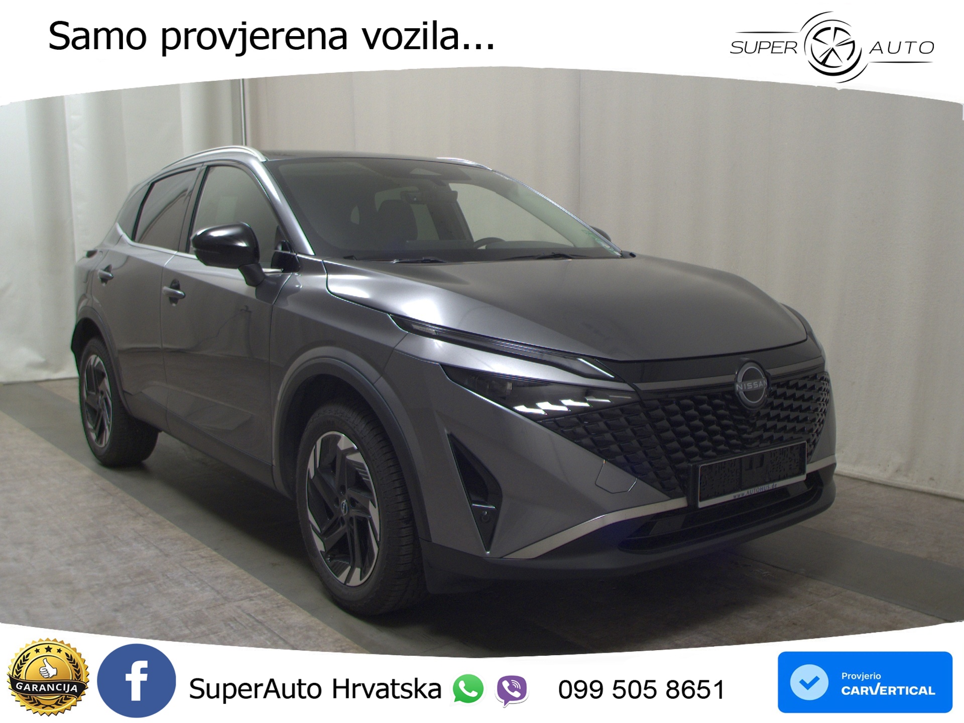 Nissan Qashqai 1.3 DIG-T Aut. N-Connecta 140 KS, LED+ACC+GR SJED+360+VIRT