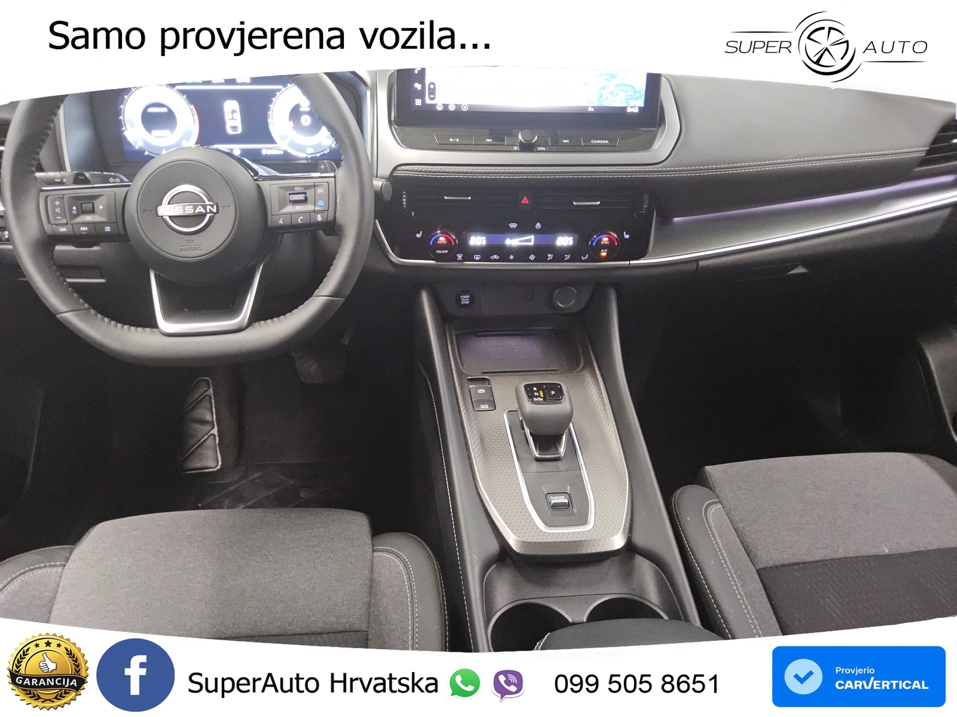 Nissan Qashqai 1.3 DIG-T Aut. N-Connecta 140 KS, LED+ACC+GR SJED+360+VIRT