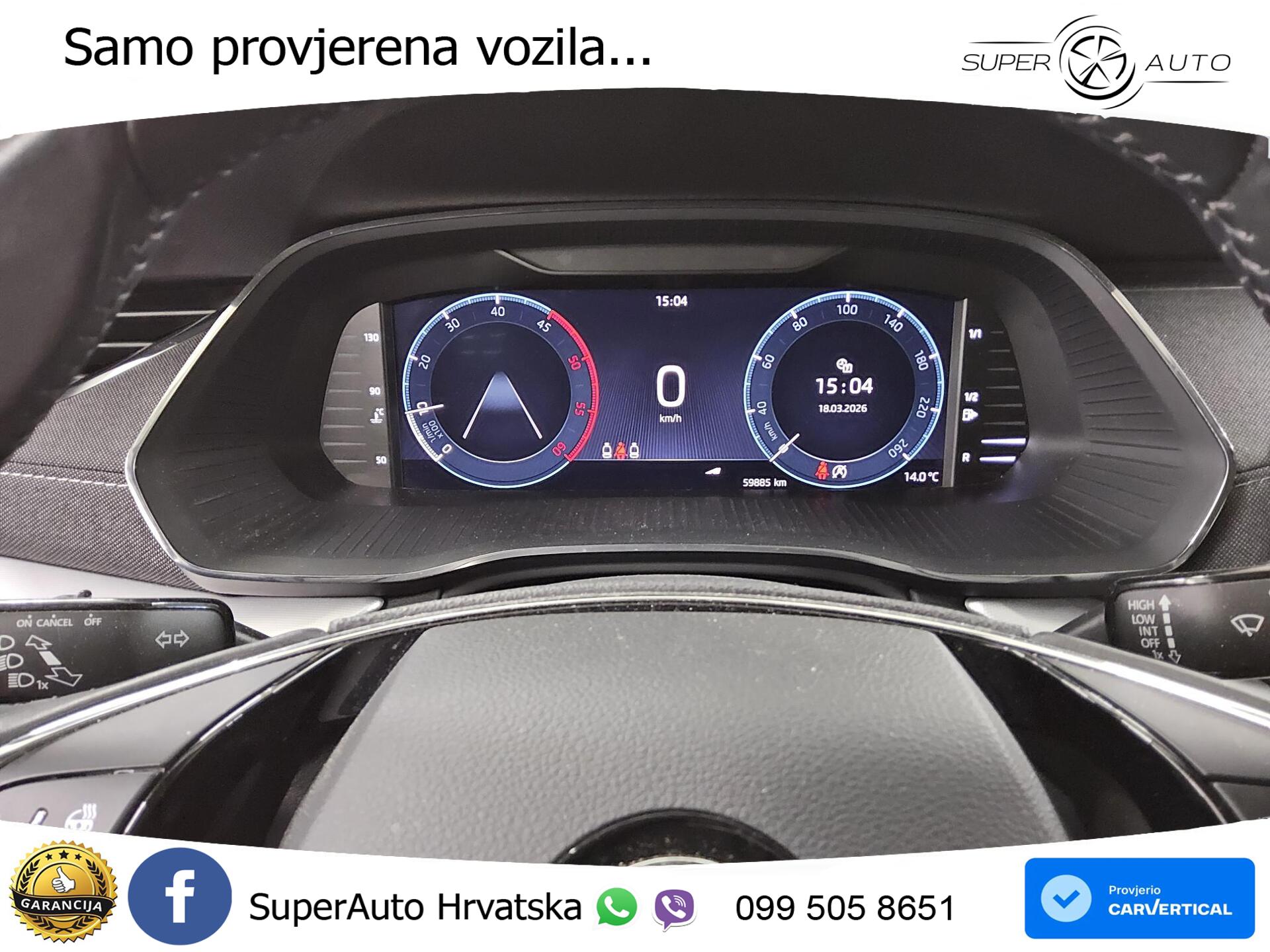 Škoda Octavia Combi 2.0 TDI Style 116 KS, LED+VIRT+GR SJED+ASIST