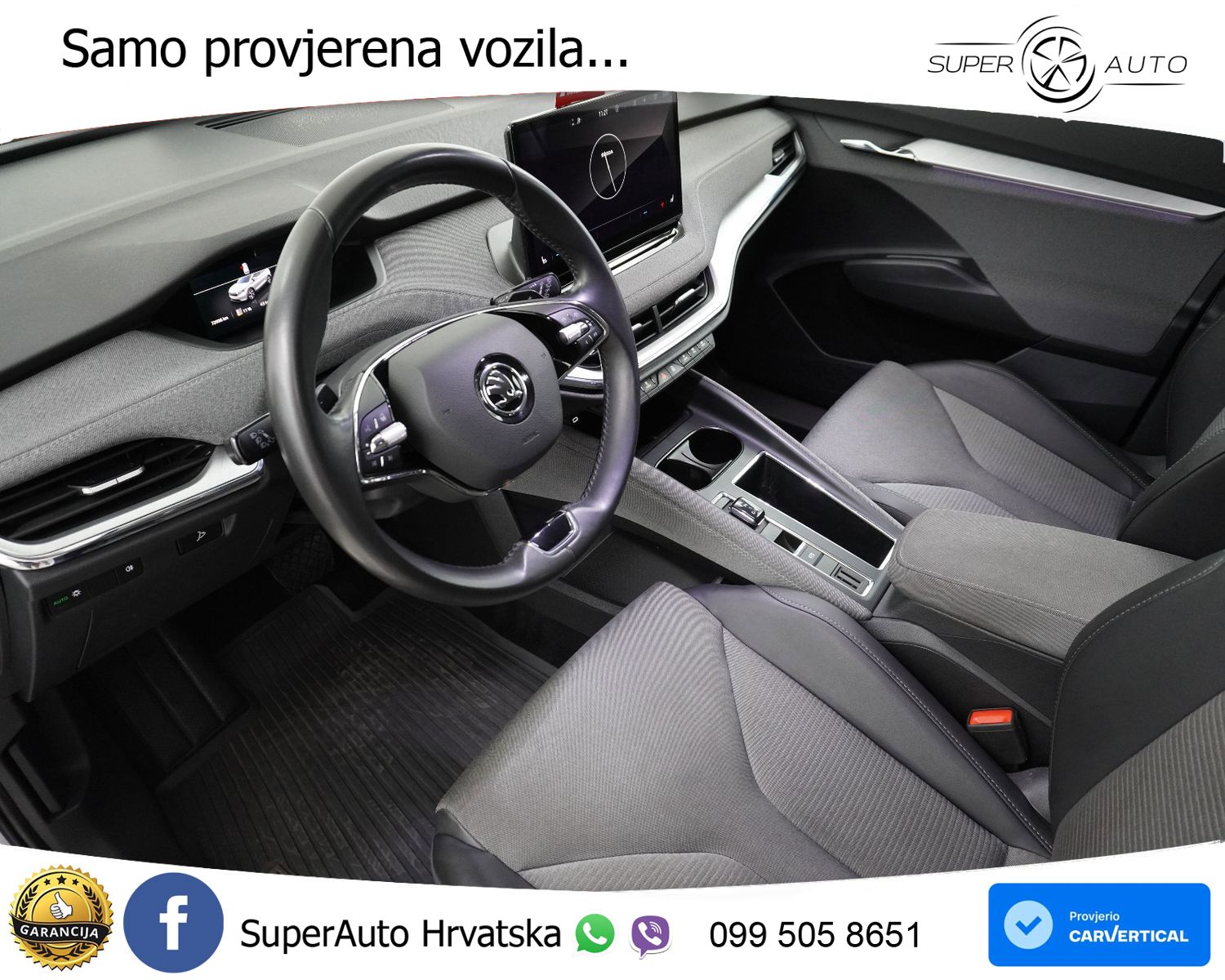 Škoda Enyaq iV 80 Loft 204 KS, ACC+LED+KAM+GR SJED+VIRT+ASIST
