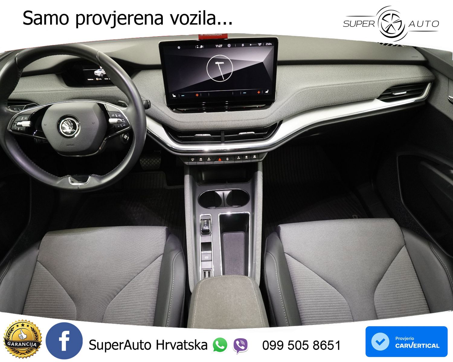 Škoda Enyaq iV 80 Loft 204 KS, ACC+LED+KAM+GR SJED+VIRT+ASIST