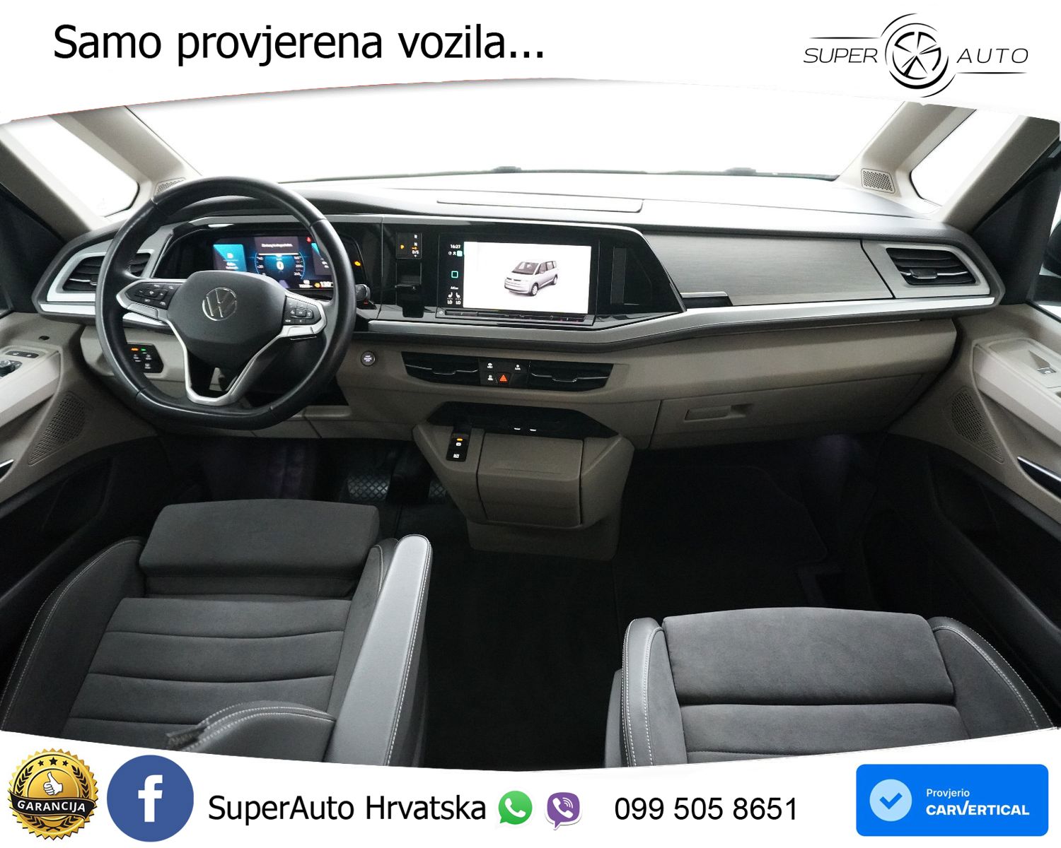 VW Multivan T7 2.0 TDI Life 150 KS, 7-SJED+ACC+LED+KAM+GR SJED+VIRT+ASIST