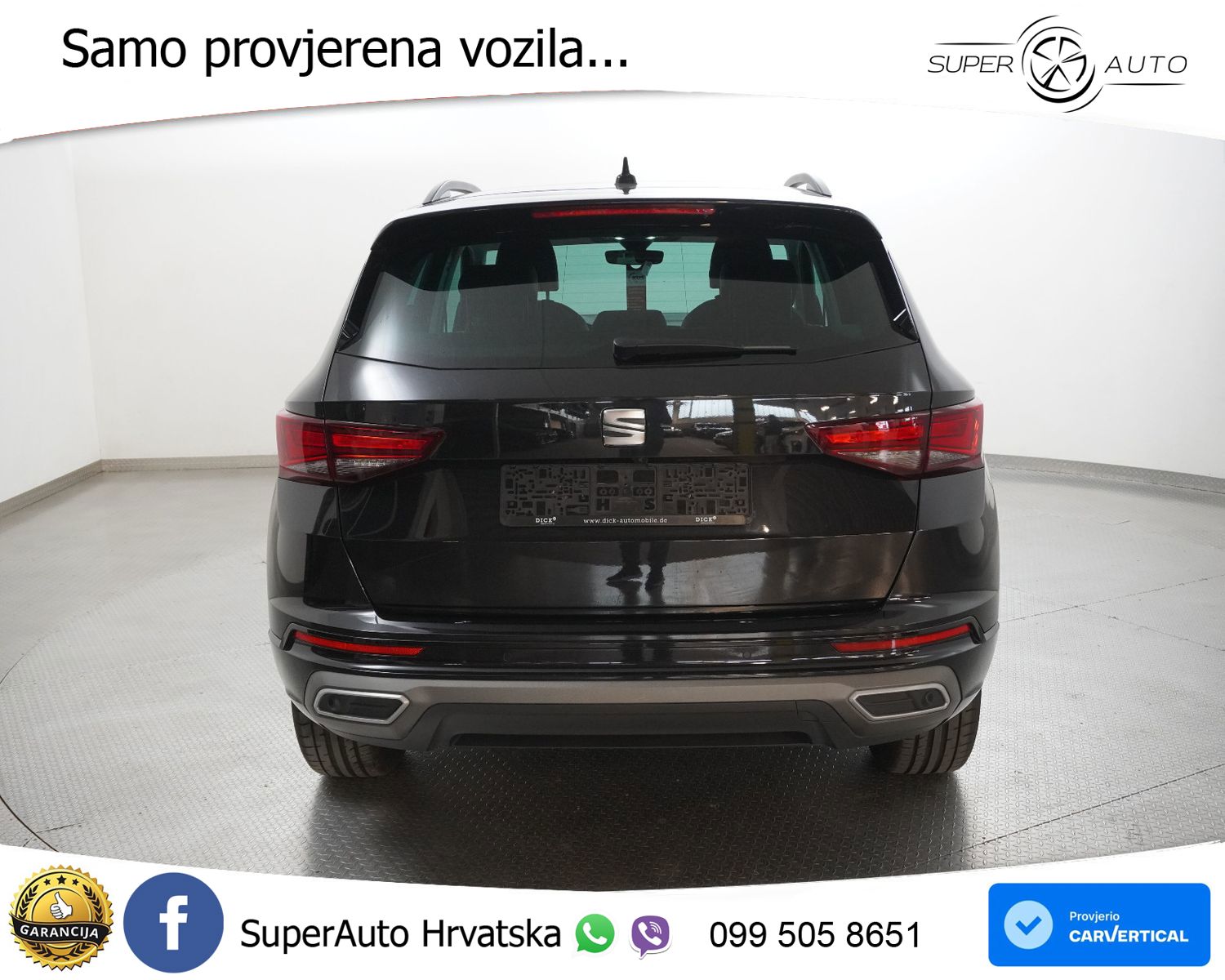 Seat Ateca 2.0 TDI FR Sport 150 KS, ACC+LED+KAM+GR SJED+VIRT+ASIST