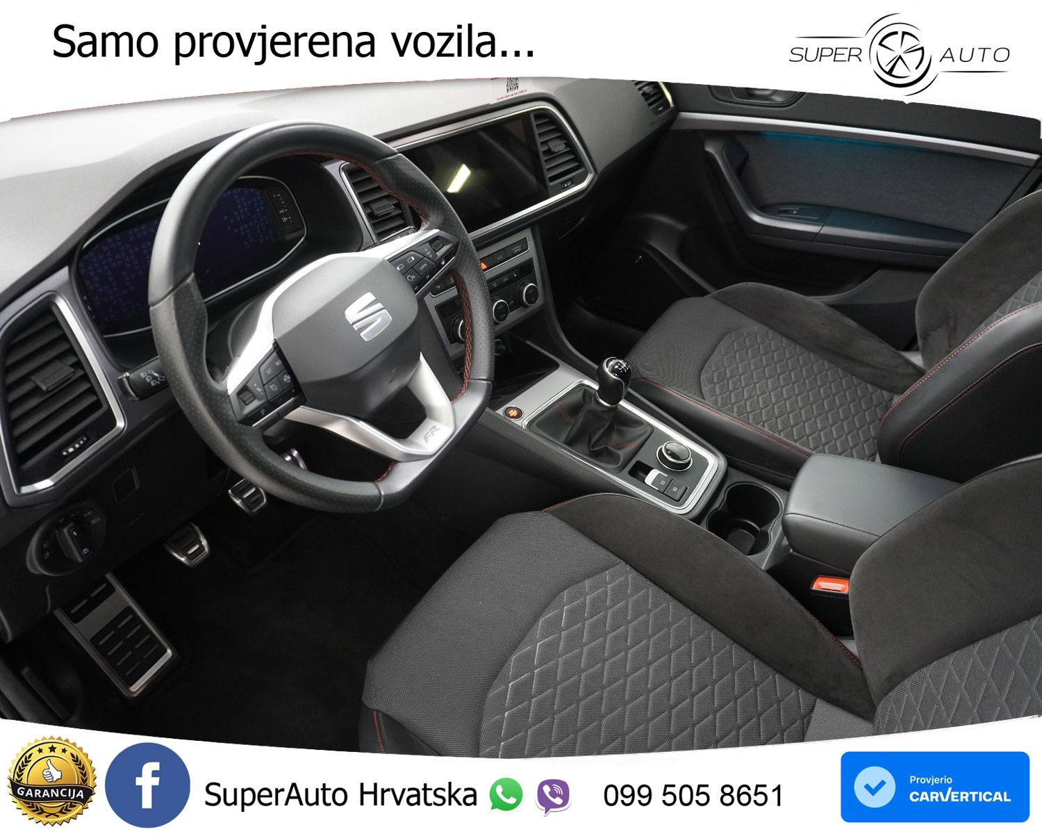 Seat Ateca 2.0 TDI FR Sport 150 KS, ACC+LED+KAM+GR SJED+VIRT+ASIST