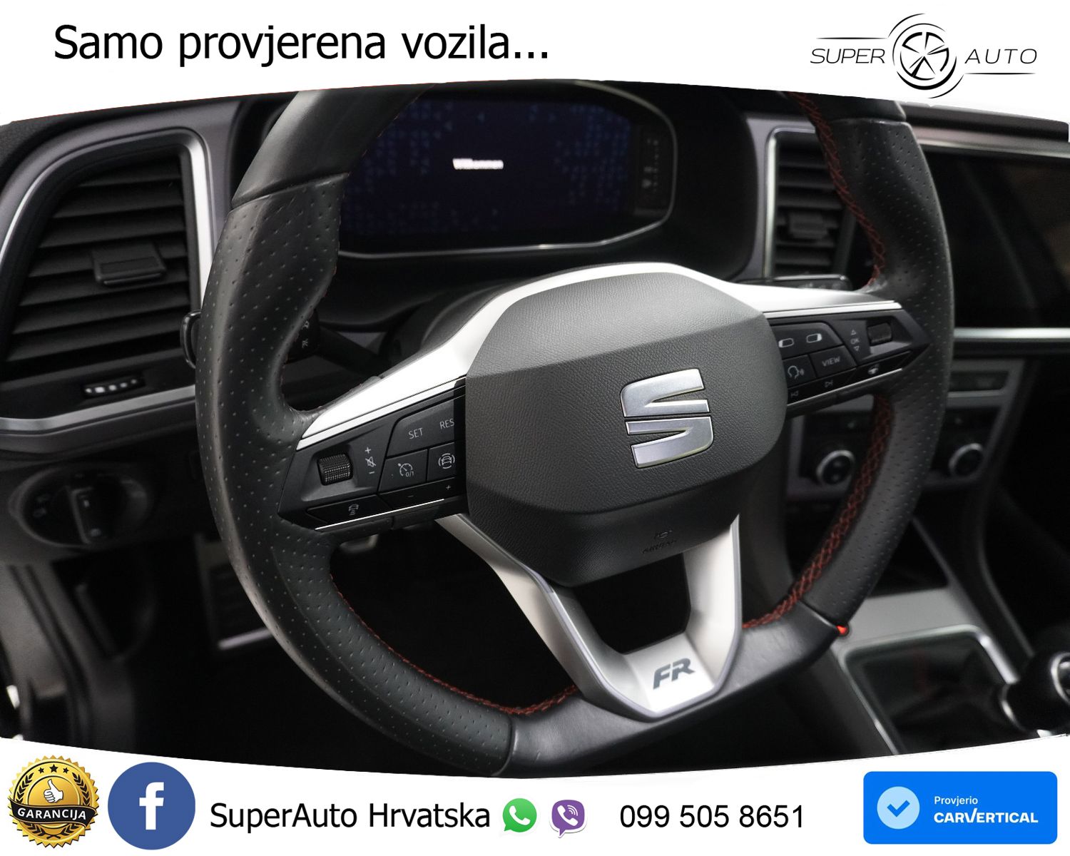 Seat Ateca 2.0 TDI FR Sport 150 KS, ACC+LED+KAM+GR SJED+VIRT+ASIST