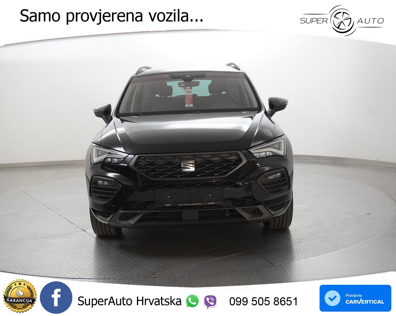 Seat Ateca 2.0 TDI FR Sport 150 KS, ACC+LED+KAM+GR SJED+VIRT+ASIST