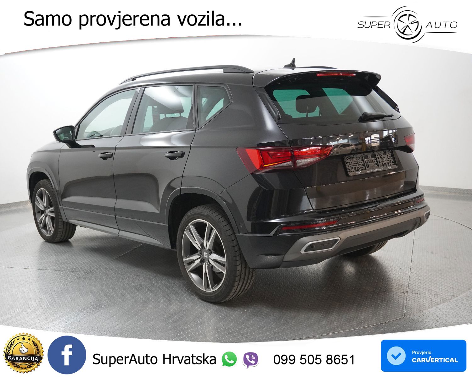Seat Ateca 2.0 TDI FR Sport 150 KS, ACC+LED+KAM+GR SJED+VIRT+ASIST