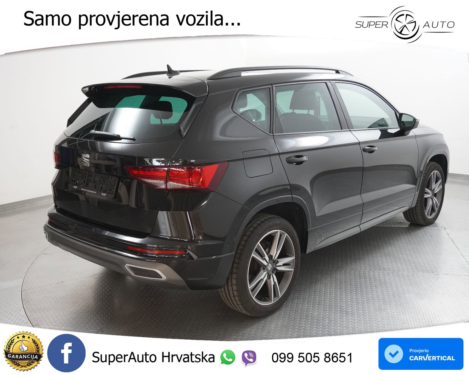 Seat Ateca 2.0 TDI FR Sport 150 KS, ACC+LED+KAM+GR SJED+VIRT+ASIST