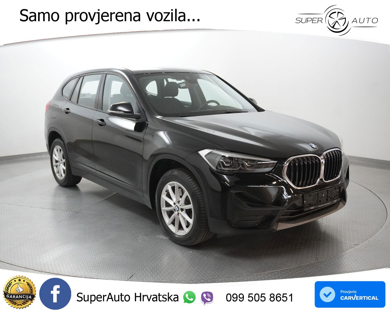 BMW X1 20d sDrive Aut. 190 KS, LED+GR SJED+NAVI