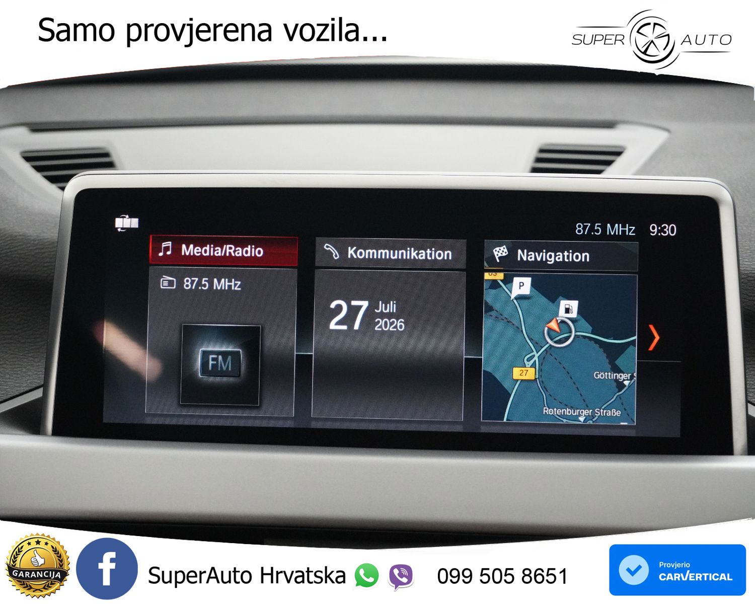 BMW X1 20d sDrive Aut. 190 KS, LED+GR SJED+NAVI