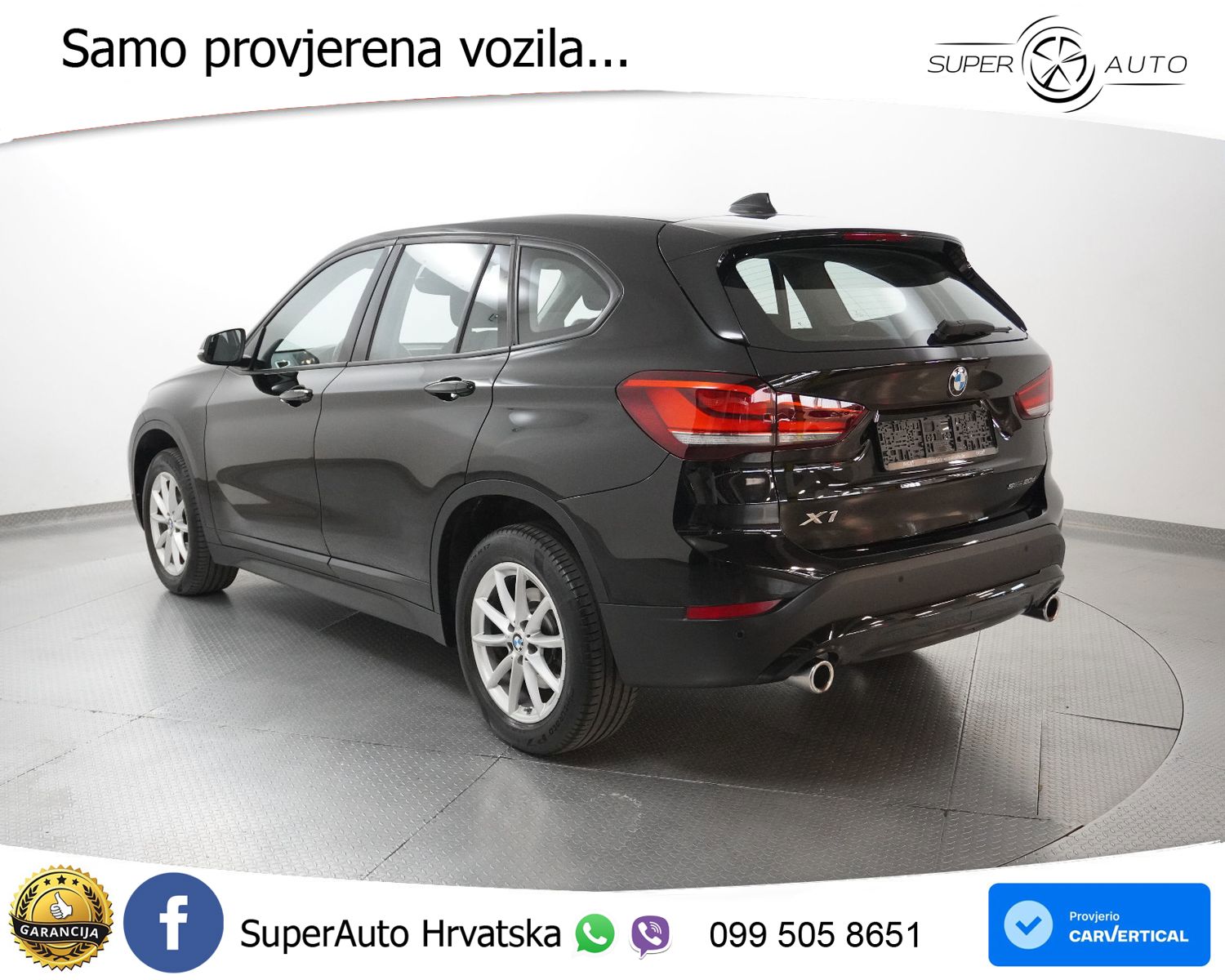 BMW X1 20d sDrive Aut. 190 KS, LED+GR SJED+NAVI