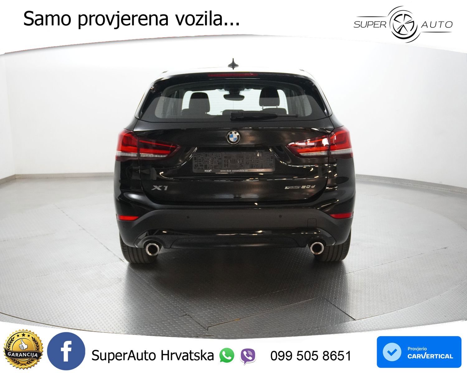 BMW X1 20d sDrive Aut. 190 KS, LED+GR SJED+NAVI