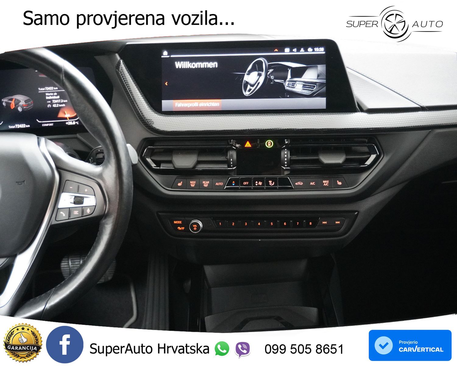 BMW 118d Aut. Sport Line 150 KS, LED+GR SJED+VIRT+ASIST
