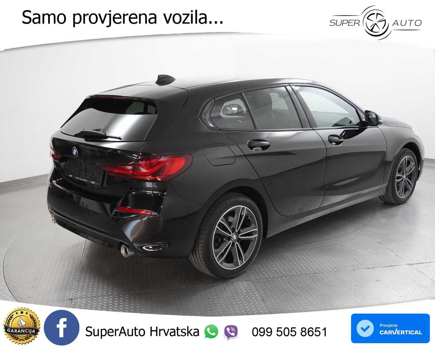 BMW 118d Aut. Sport Line 150 KS, LED+GR SJED+VIRT+ASIST