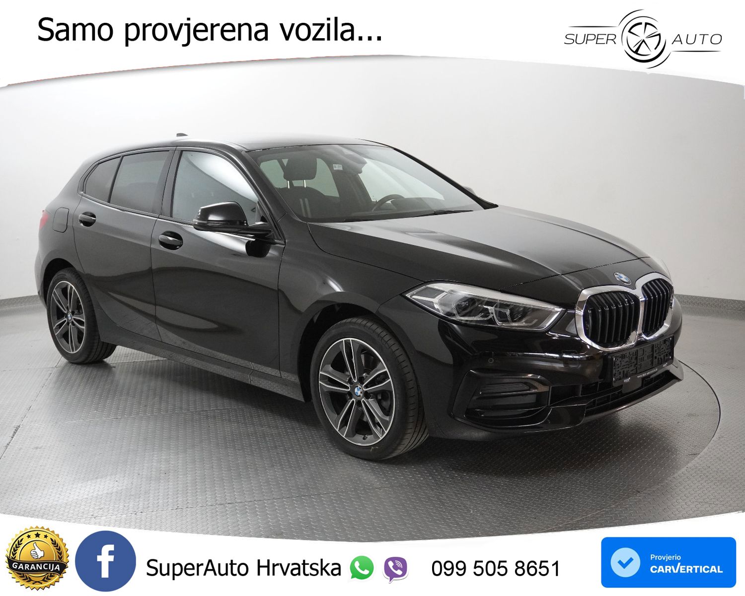 BMW 118d Aut. Sport Line 150 KS, LED+GR SJED+VIRT+ASIST