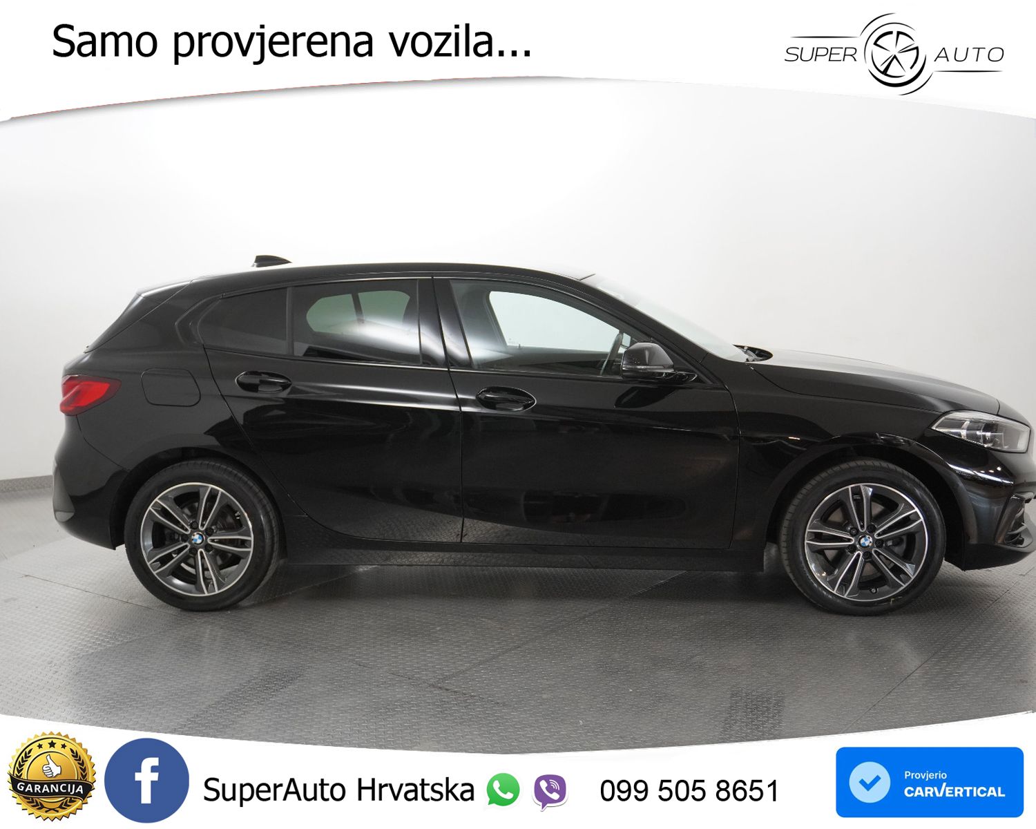 BMW 118d Aut. Sport Line 150 KS, LED+GR SJED+VIRT+ASIST