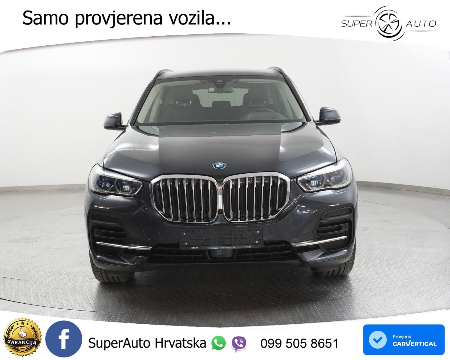 BMW X5 45e xDrive Aut. 394 KS, ZRAČNI+ACC+360+GR SJED+HEAD+VIRT