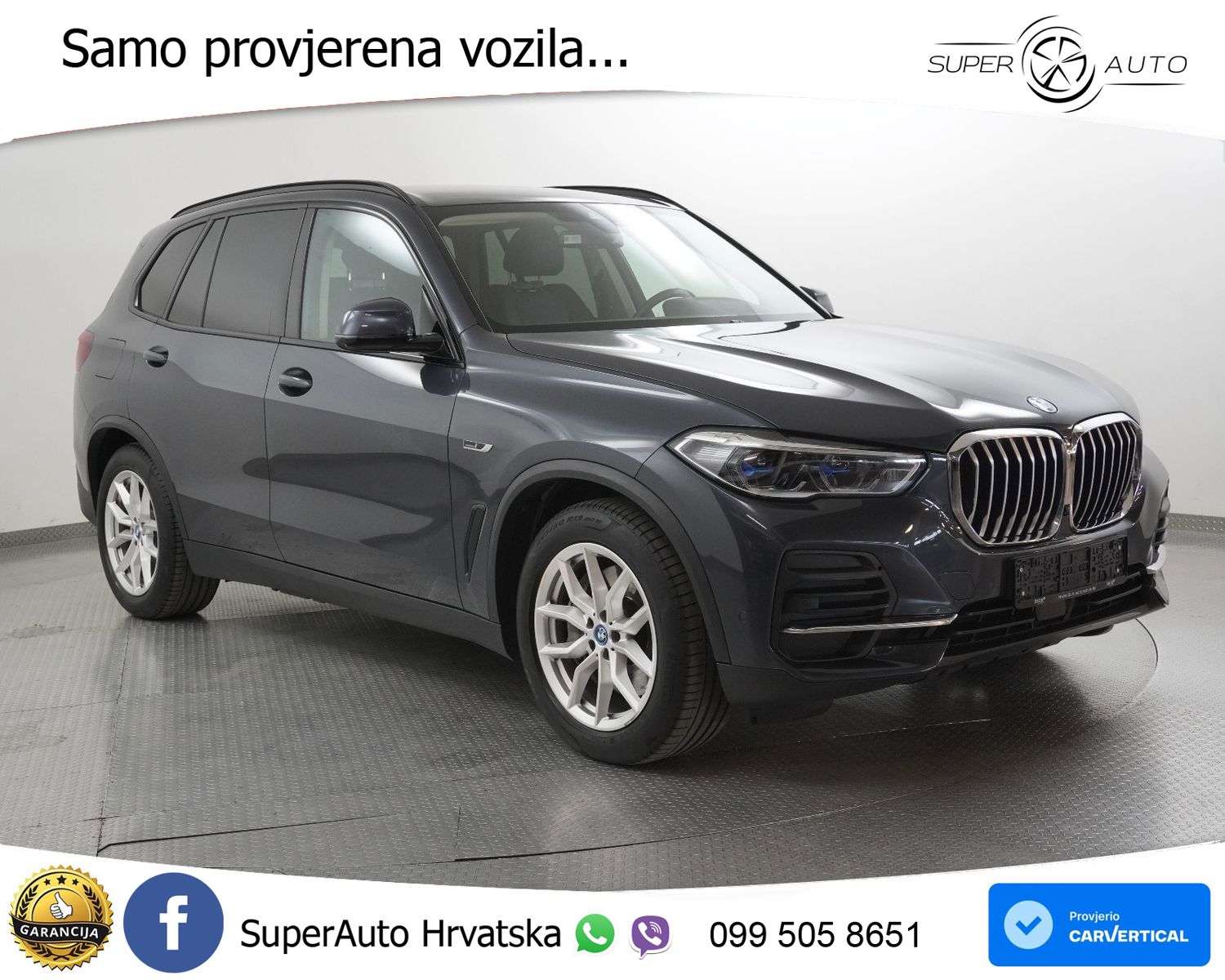 BMW X5 45e xDrive Aut. 394 KS, ZRAČNI+ACC+360+GR SJED+HEAD+VIRT
