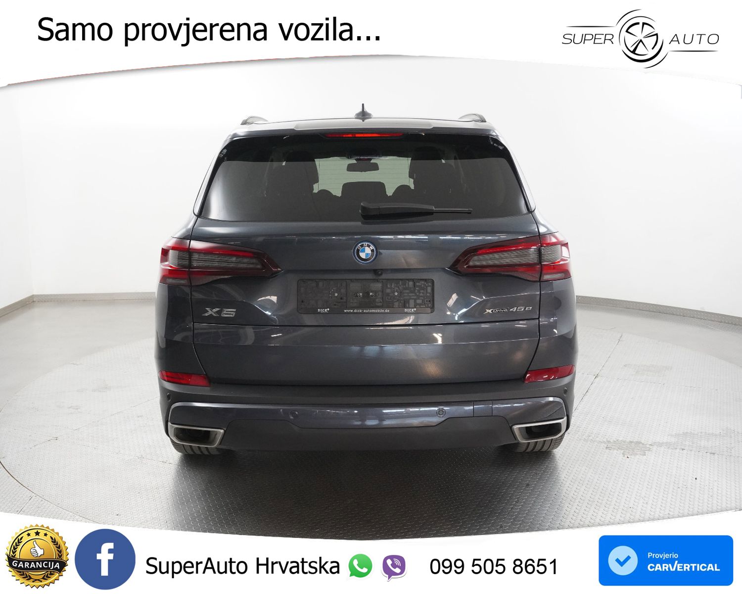 BMW X5 45e xDrive Aut. 394 KS, ZRAČNI+ACC+360+GR SJED+HEAD+VIRT