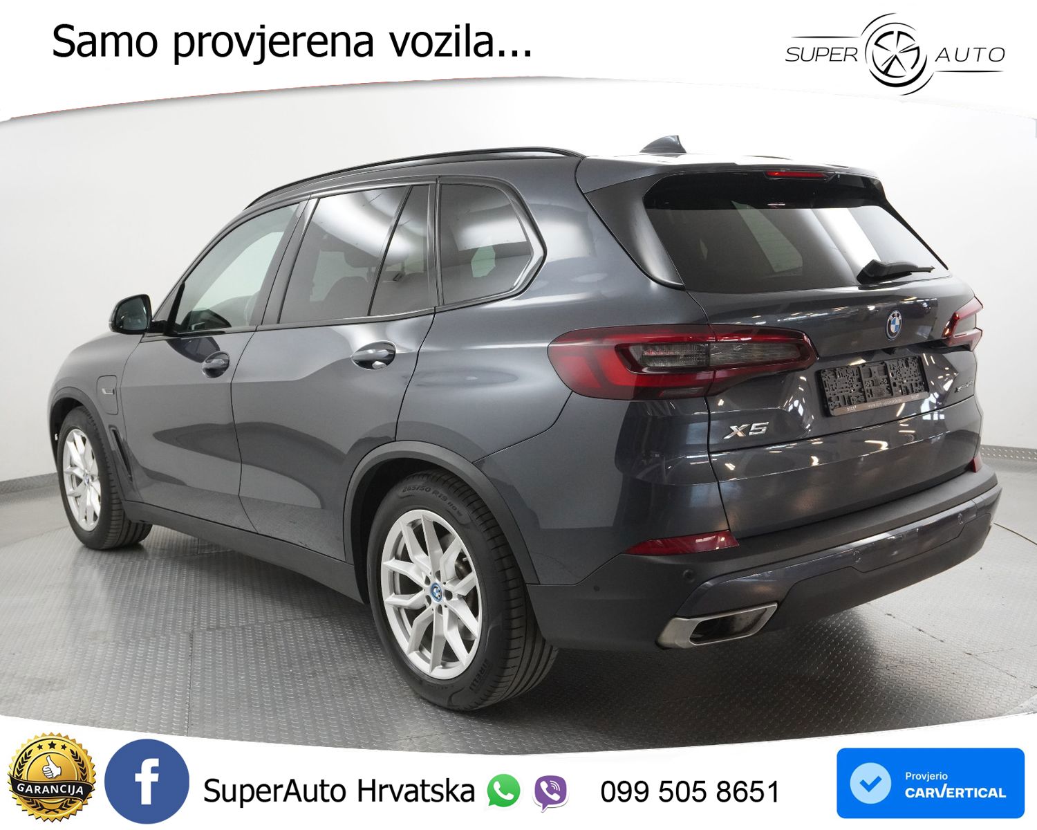 BMW X5 45e xDrive Aut. 394 KS, ZRAČNI+ACC+360+GR SJED+HEAD+VIRT