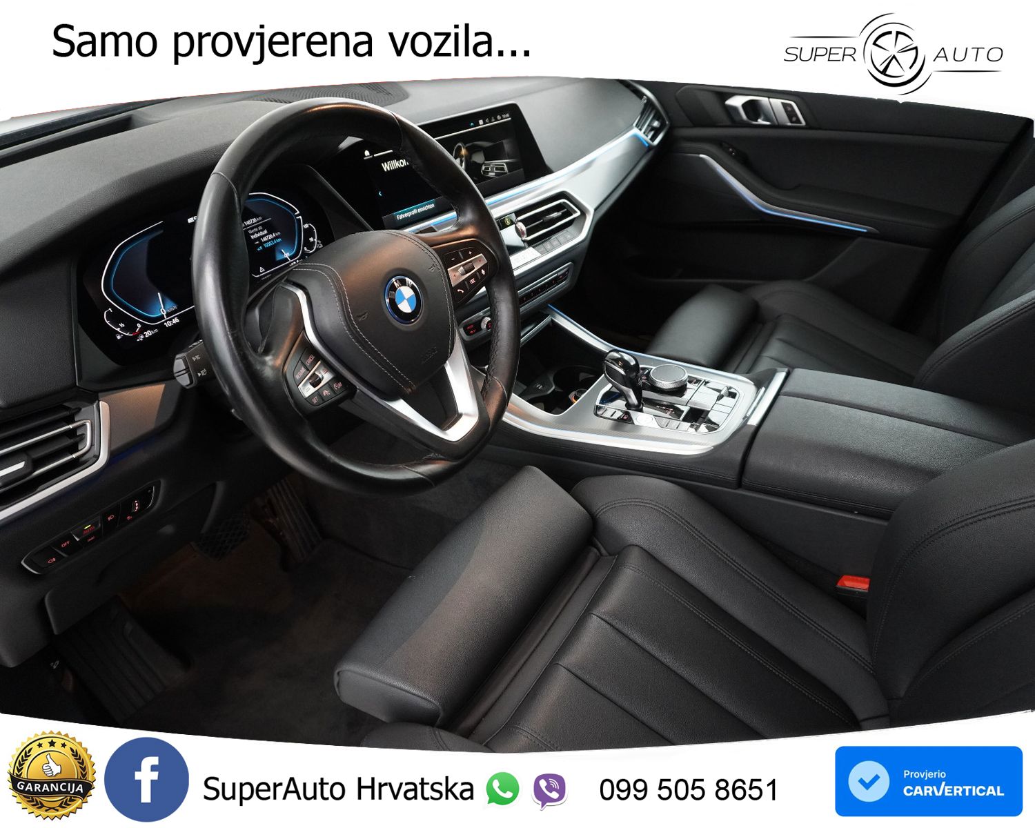 BMW X5 45e xDrive Aut. 394 KS, ZRAČNI+ACC+360+GR SJED+HEAD+VIRT