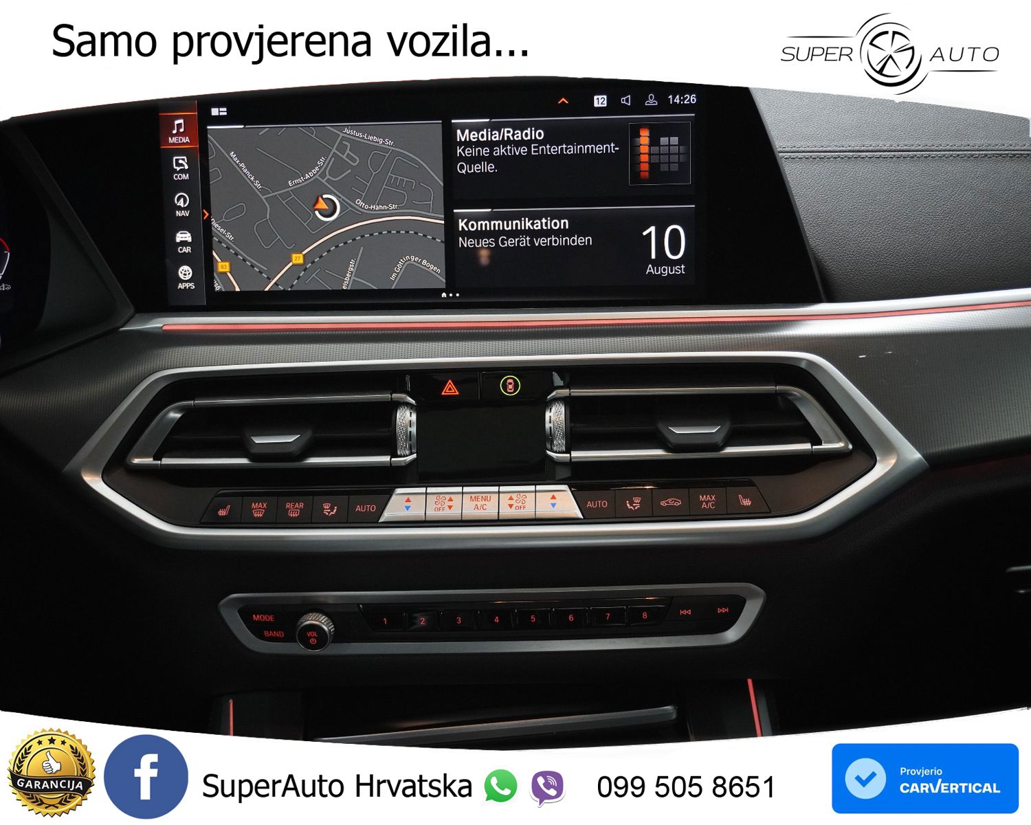 BMW X5 30d xDrive Aut. M Sport 286 KS, ACC+360+GR SJED+PANO+VIRT