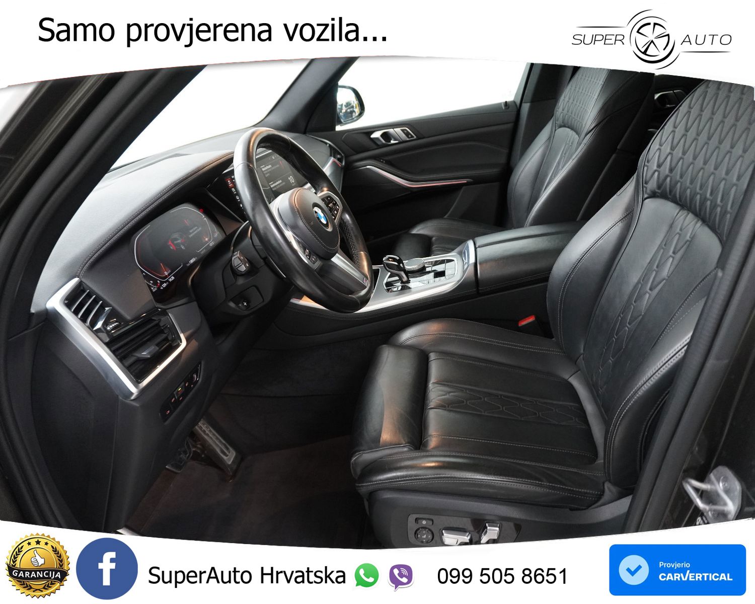 BMW X5 30d xDrive Aut. M Sport 286 KS, ACC+360+GR SJED+PANO+VIRT