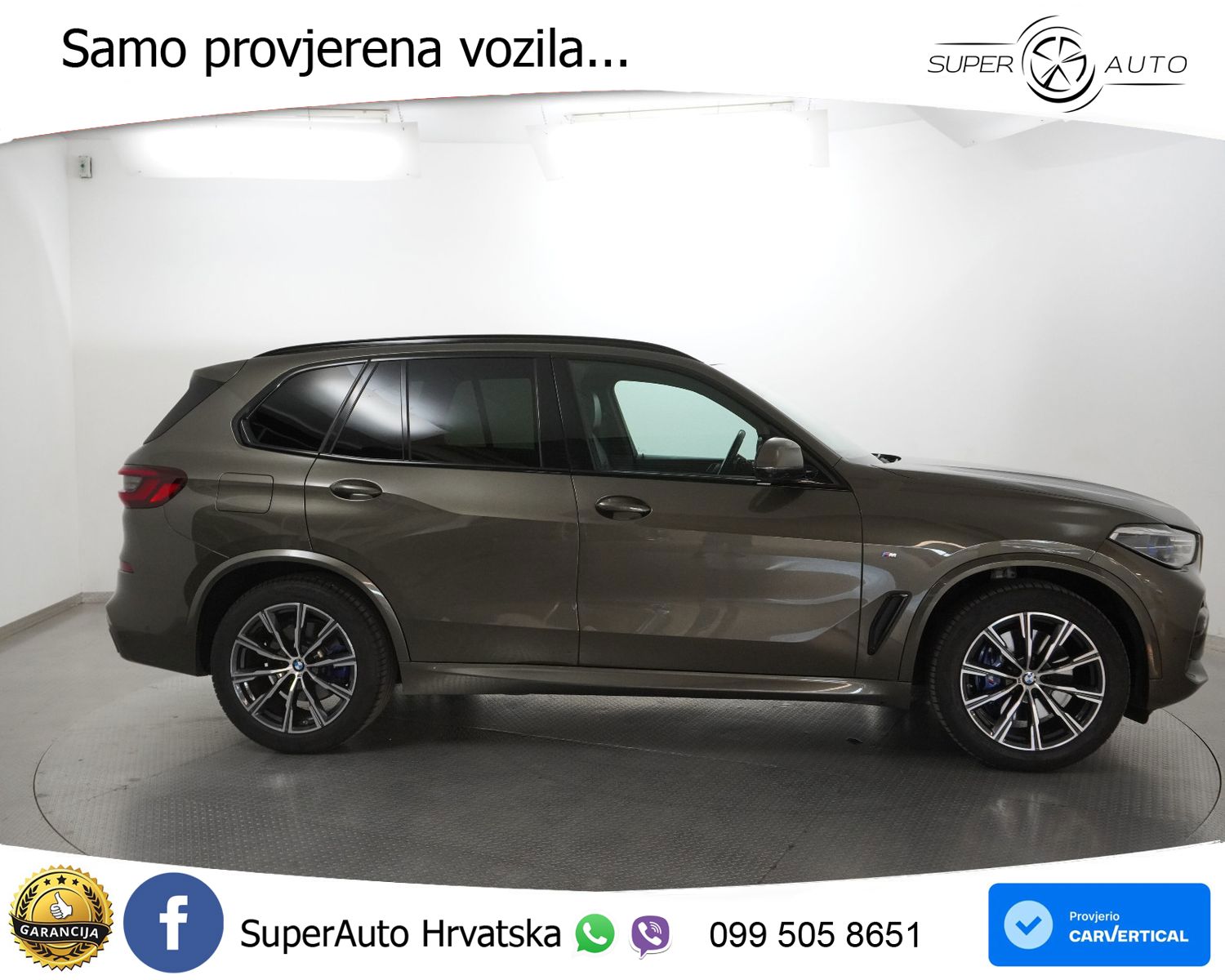 BMW X5 30d xDrive Aut. M Sport 286 KS, ACC+360+GR SJED+PANO+VIRT