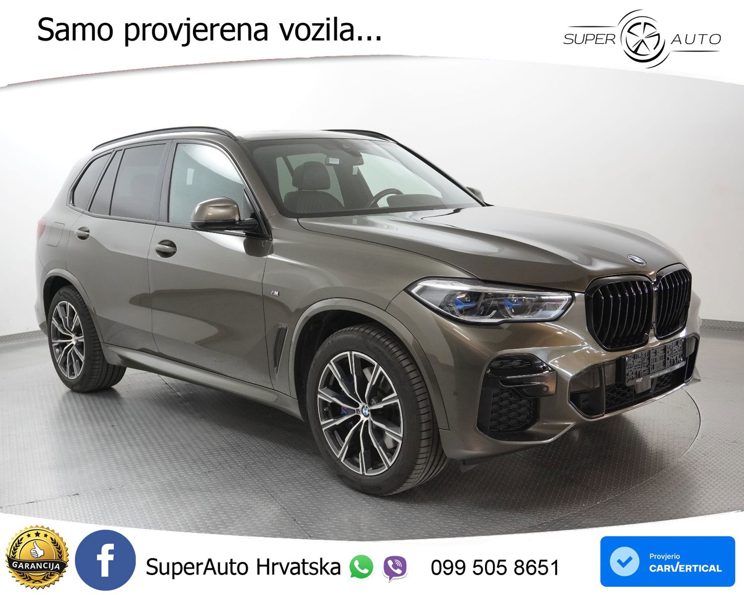 BMW X5 30d xDrive Aut. M Sport 286 KS, ACC+360+GR SJED+PANO+VIRT