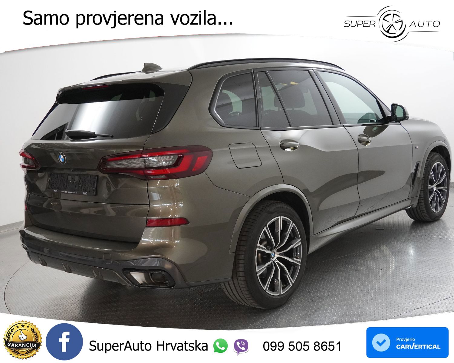 BMW X5 30d xDrive Aut. M Sport 286 KS, ACC+360+GR SJED+PANO+VIRT