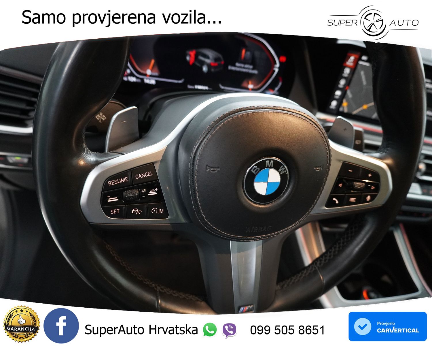BMW X5 30d xDrive Aut. M Sport 286 KS, ACC+360+GR SJED+PANO+VIRT