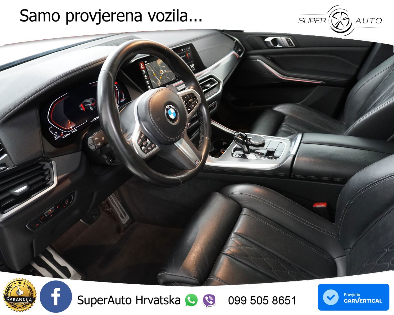 BMW X5 30d xDrive Aut. M Sport 286 KS, ACC+360+GR SJED+PANO+VIRT
