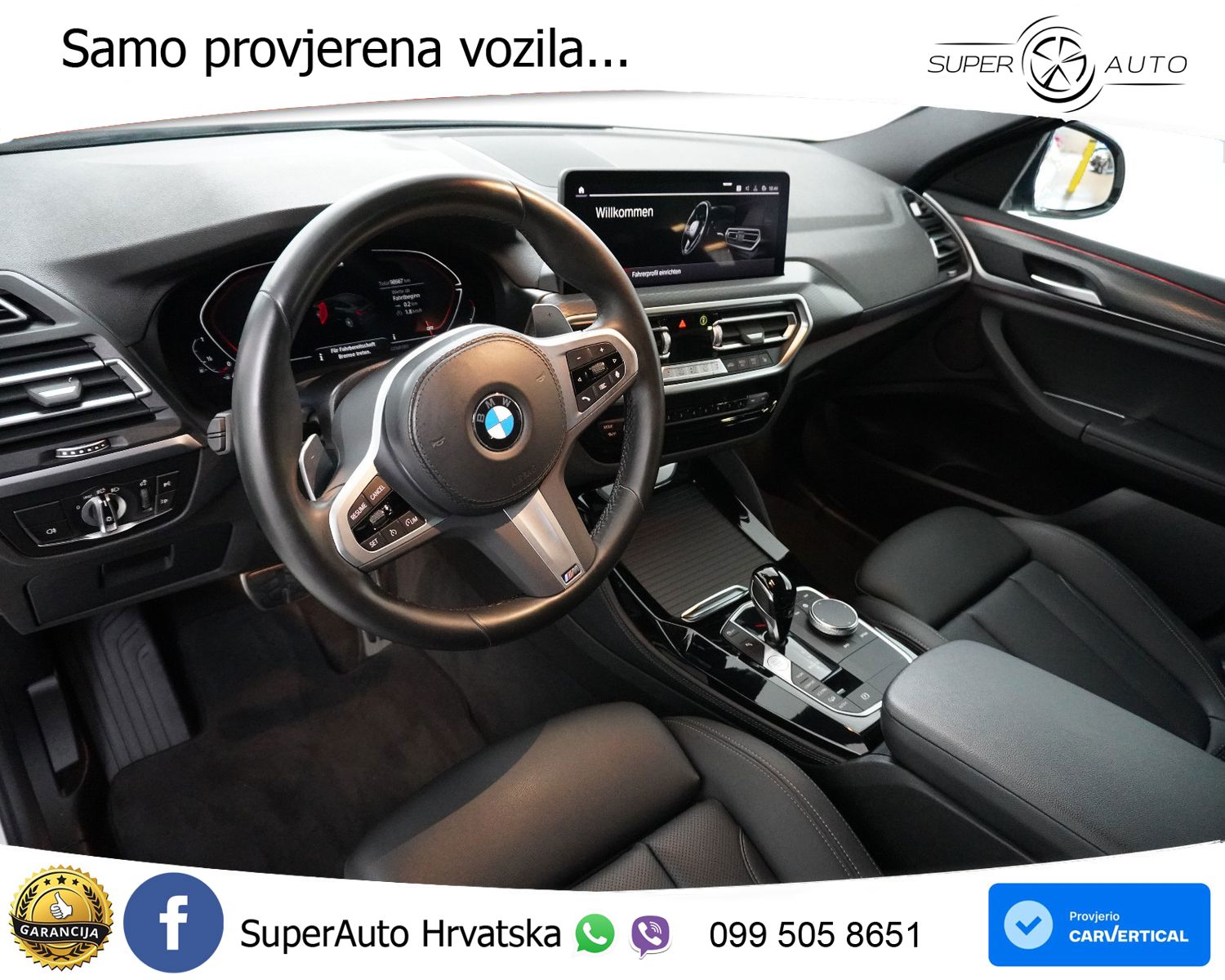 BMW X4 30i xDrive Aut. M Sport 245 KS, LED+KAM+GR SJED+PANO+VIRT