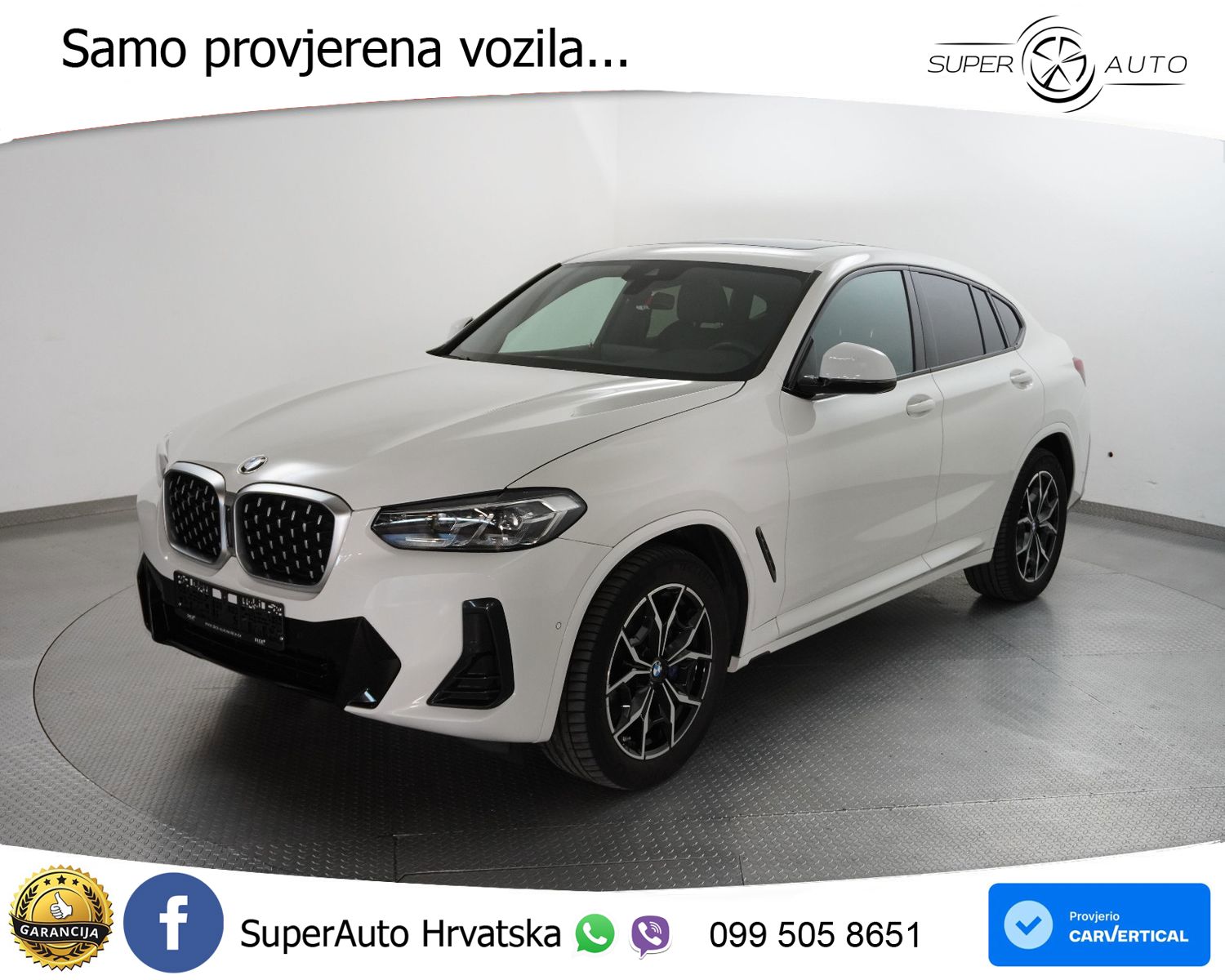 BMW X4 30i xDrive Aut. M Sport 245 KS, LED+KAM+GR SJED+PANO+VIRT
