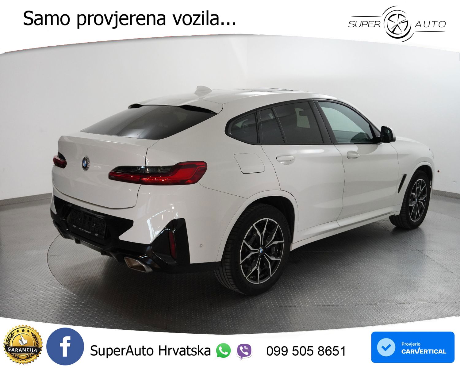 BMW X4 30i xDrive Aut. M Sport 245 KS, LED+KAM+GR SJED+PANO+VIRT