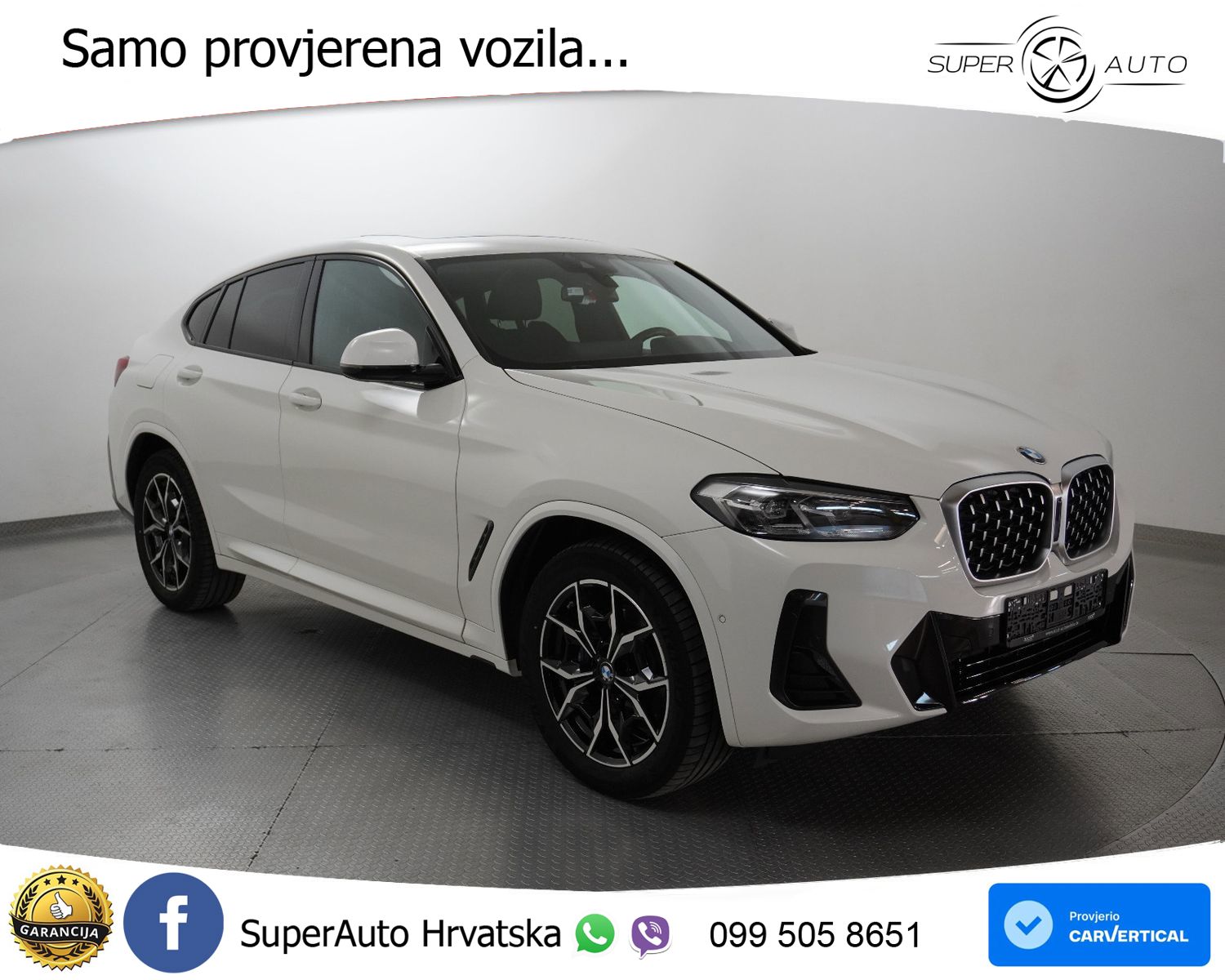 BMW X4 30i xDrive Aut. M Sport 245 KS, LED+KAM+GR SJED+PANO+VIRT