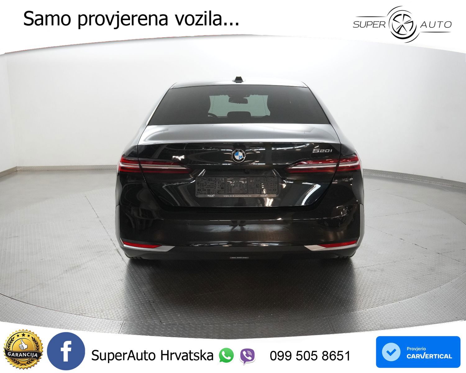 BMW 520i Aut. 208 KS, LED+KAM+GR SJED+VIRT