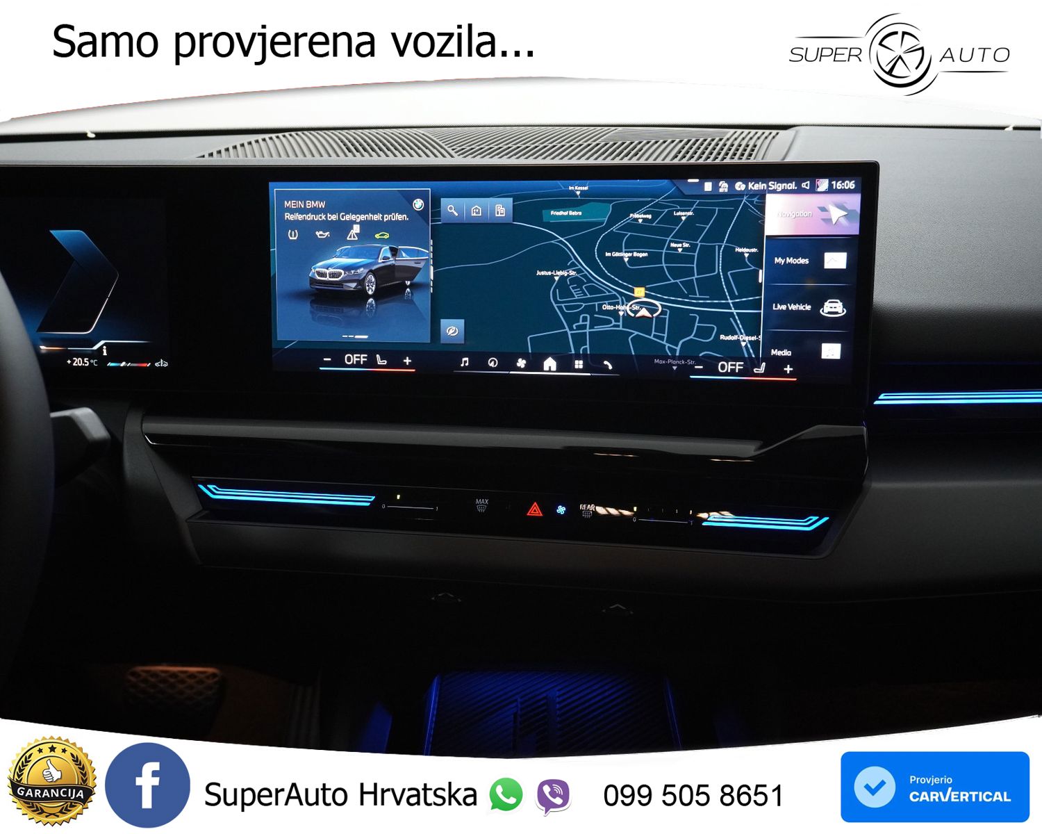 BMW 520i Aut. 208 KS, LED+KAM+GR SJED+VIRT