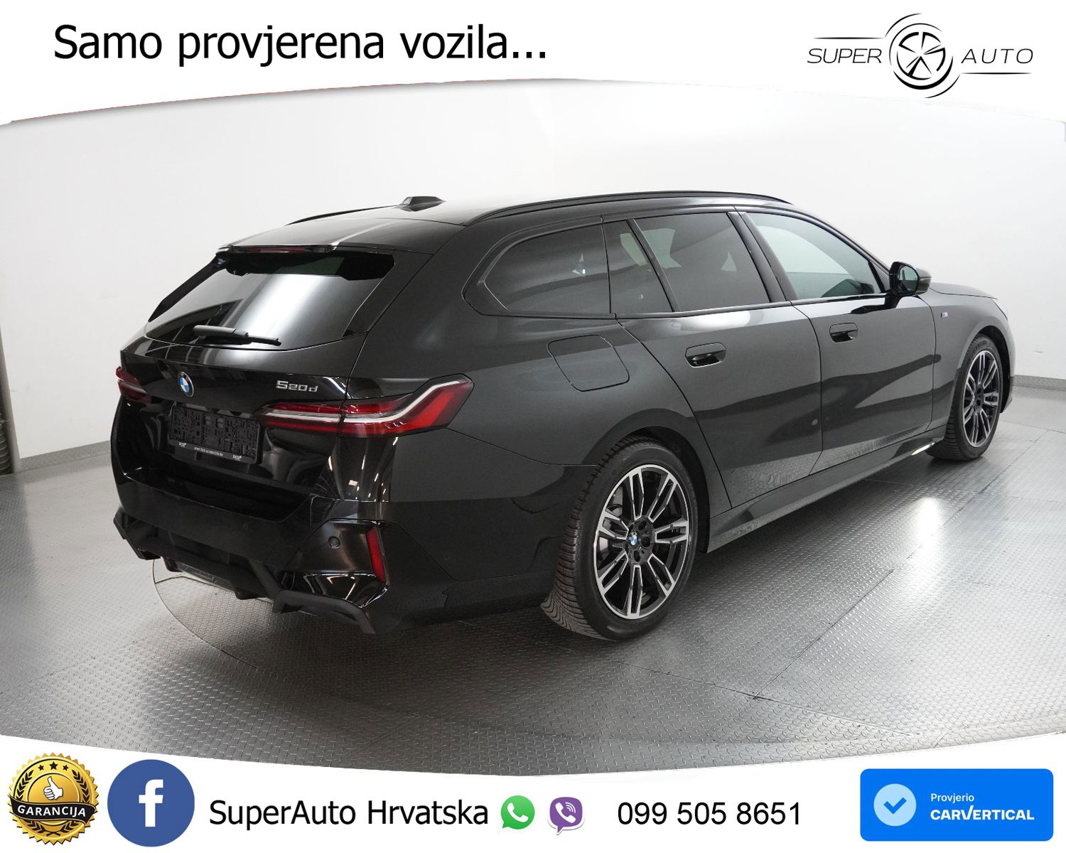 BMW 520d Touring Aut. M Sport 197 KS, ACC+LED+360+GR SJED+HEAD+VIRT