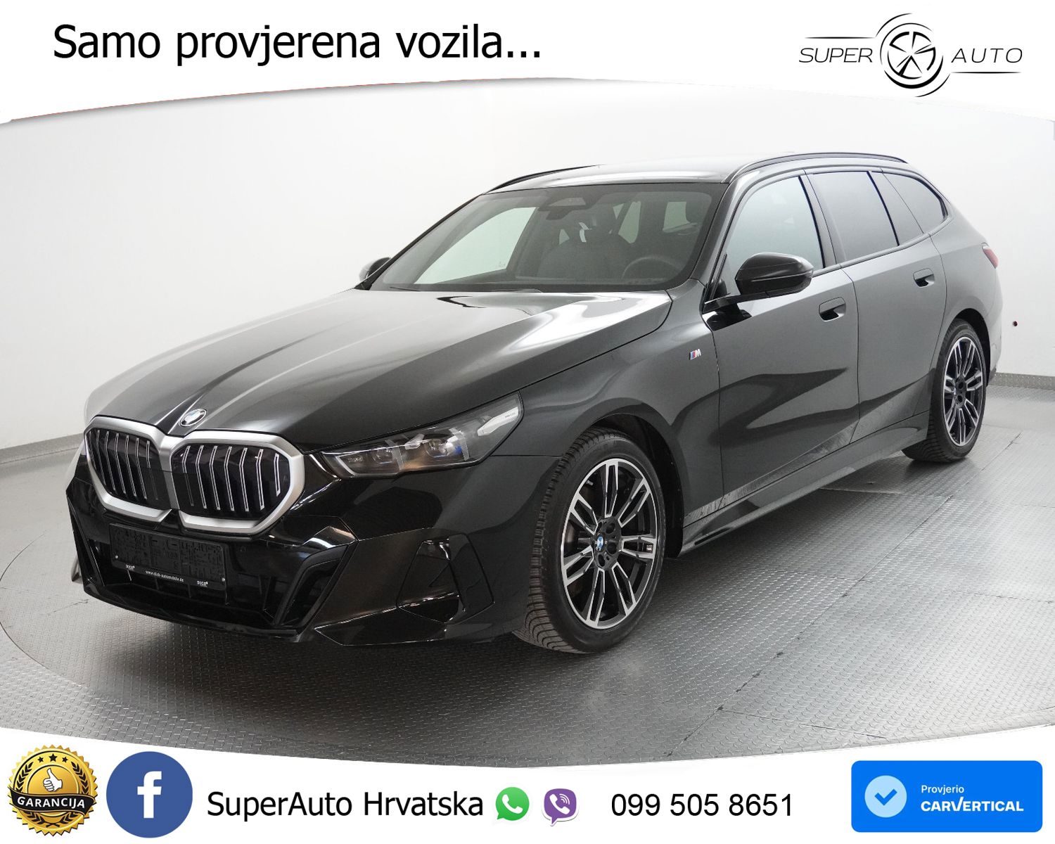 BMW 520d Touring Aut. M Sport 197 KS, ACC+LED+360+GR SJED+HEAD+VIRT