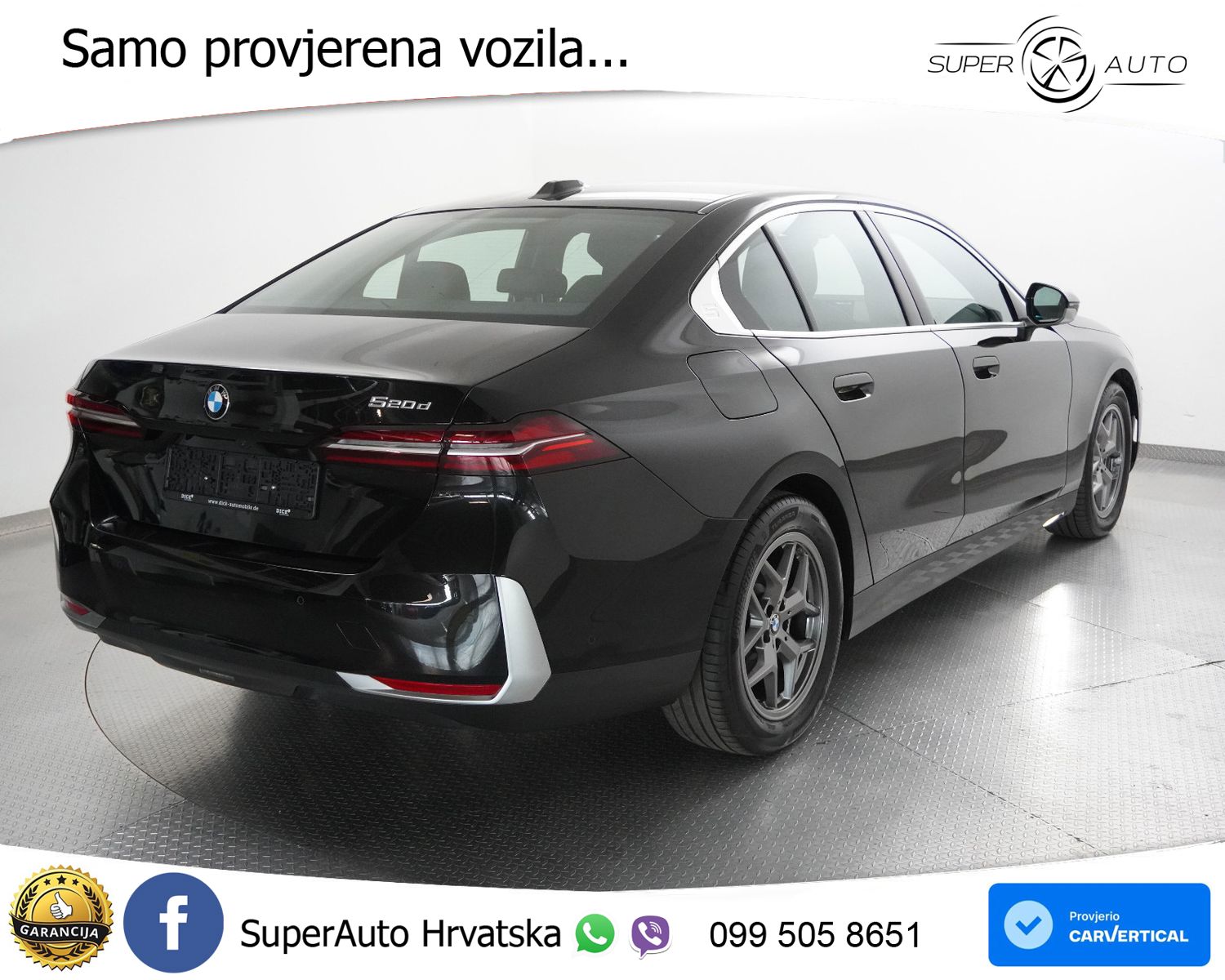 BMW 520d Aut. 197 KS, LED+KAM+GR SJED+VIRT+ASIST
