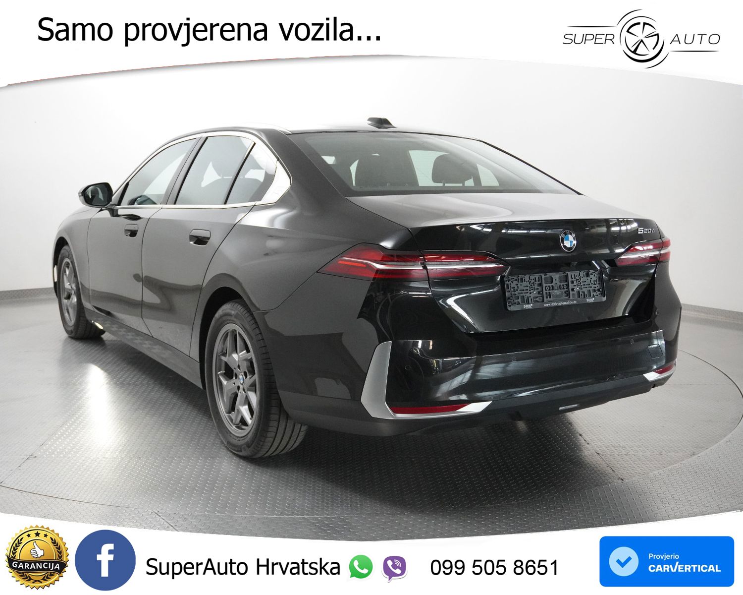 BMW 520d Aut. 197 KS, LED+KAM+GR SJED+VIRT+ASIST