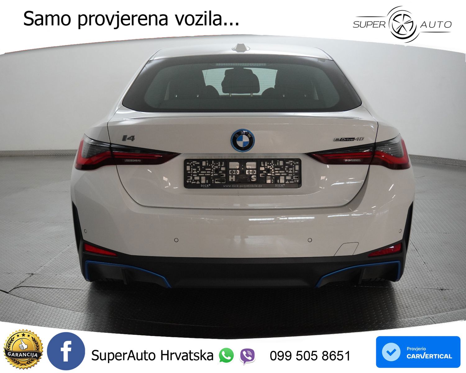BMW i4 83.9 kWh eDrive40 Aut. 340 KS, ACC+LED+KAM+GR SJED+HEAD+VIRT