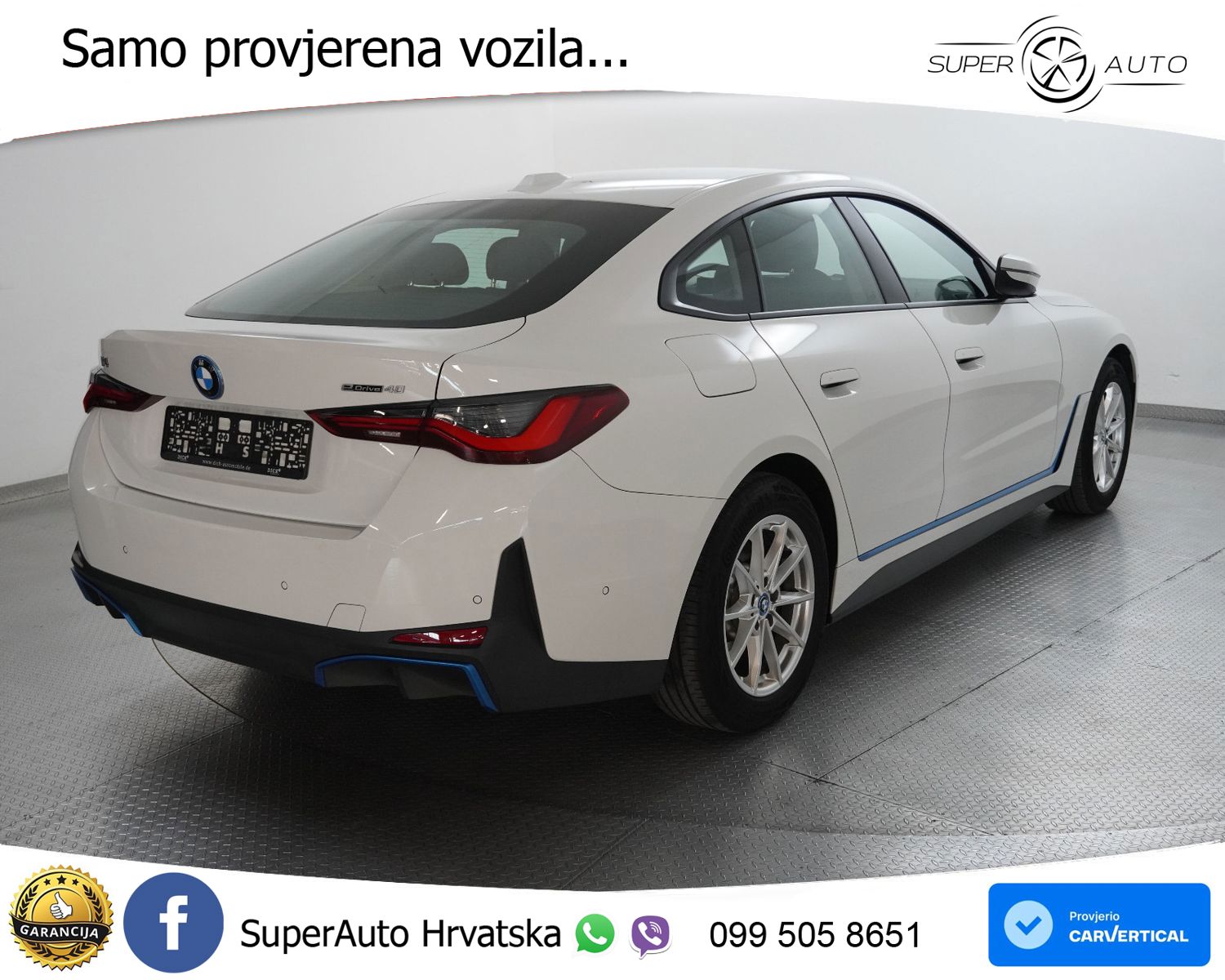 BMW i4 83.9 kWh eDrive40 Aut. 340 KS, ACC+LED+KAM+GR SJED+HEAD+VIRT