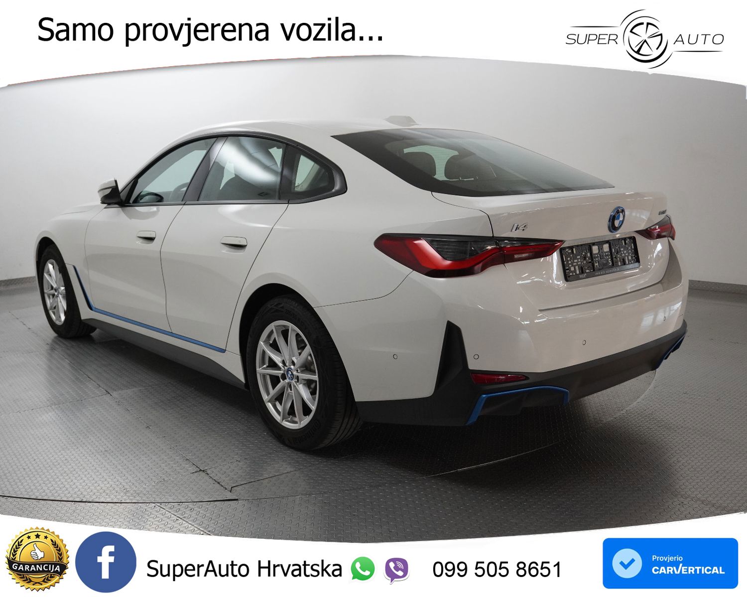 BMW i4 83.9 kWh eDrive40 Aut. 340 KS, ACC+LED+KAM+GR SJED+HEAD+VIRT